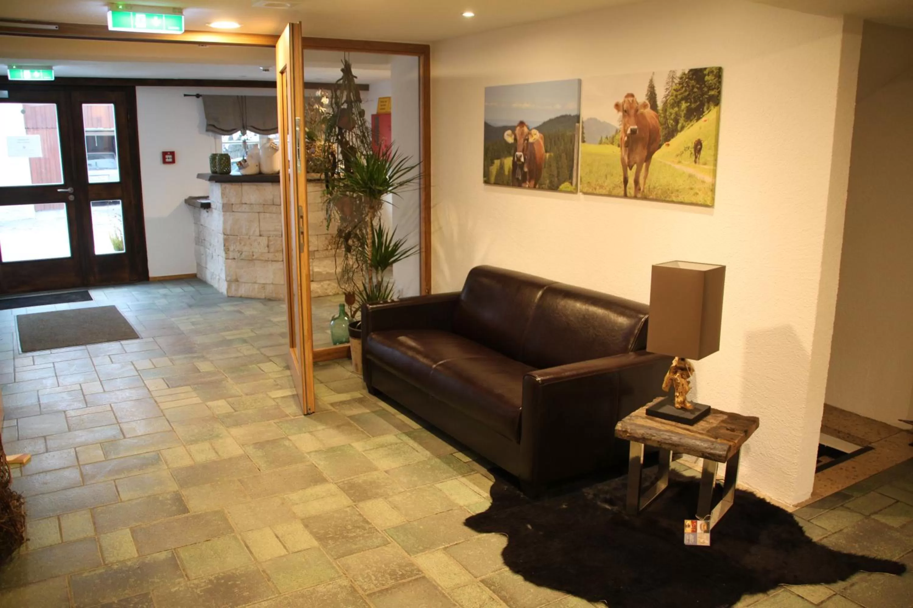 Lobby or reception in Landhaus Sonne