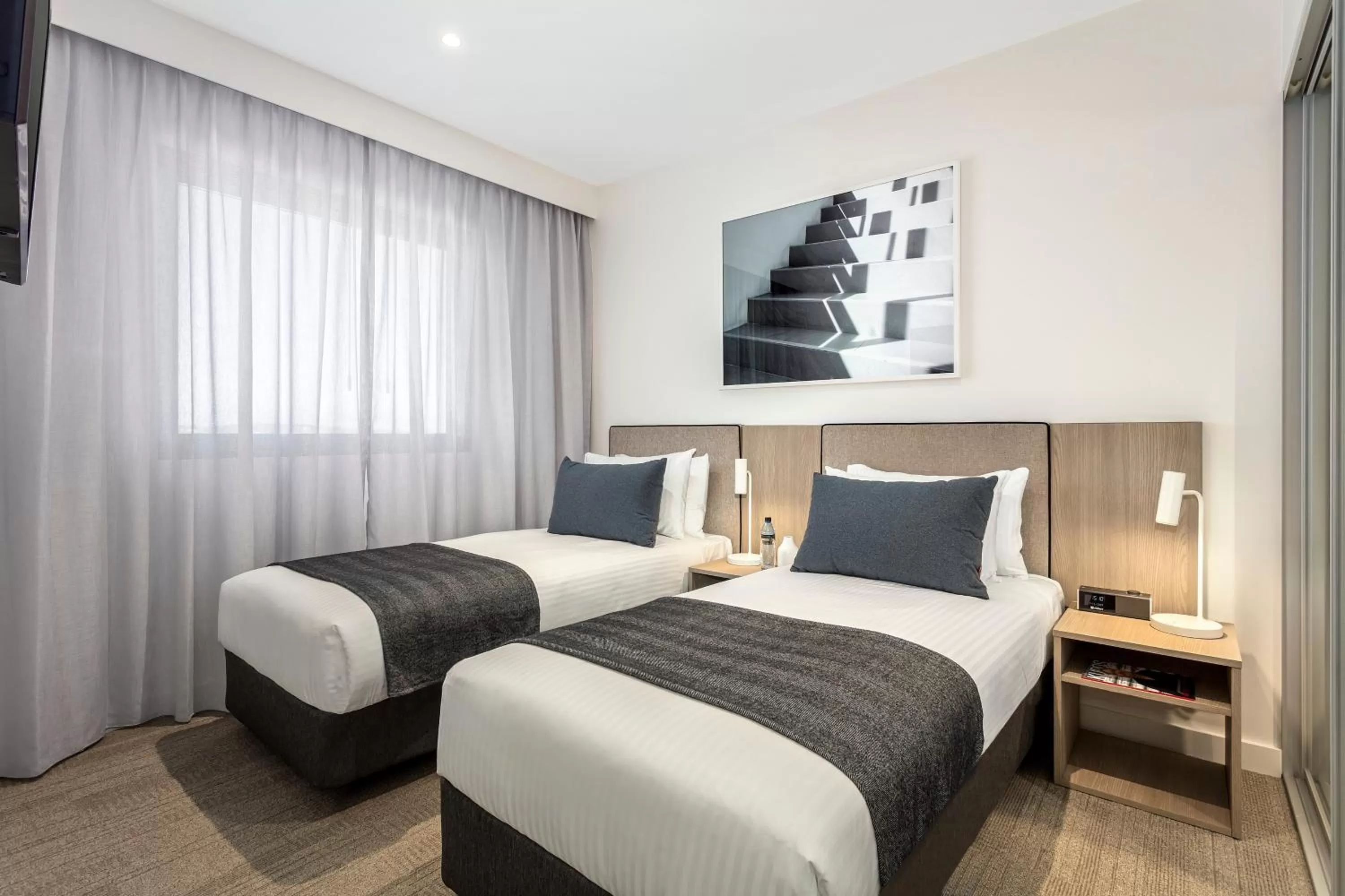 Bedroom, Bed in Quest Joondalup