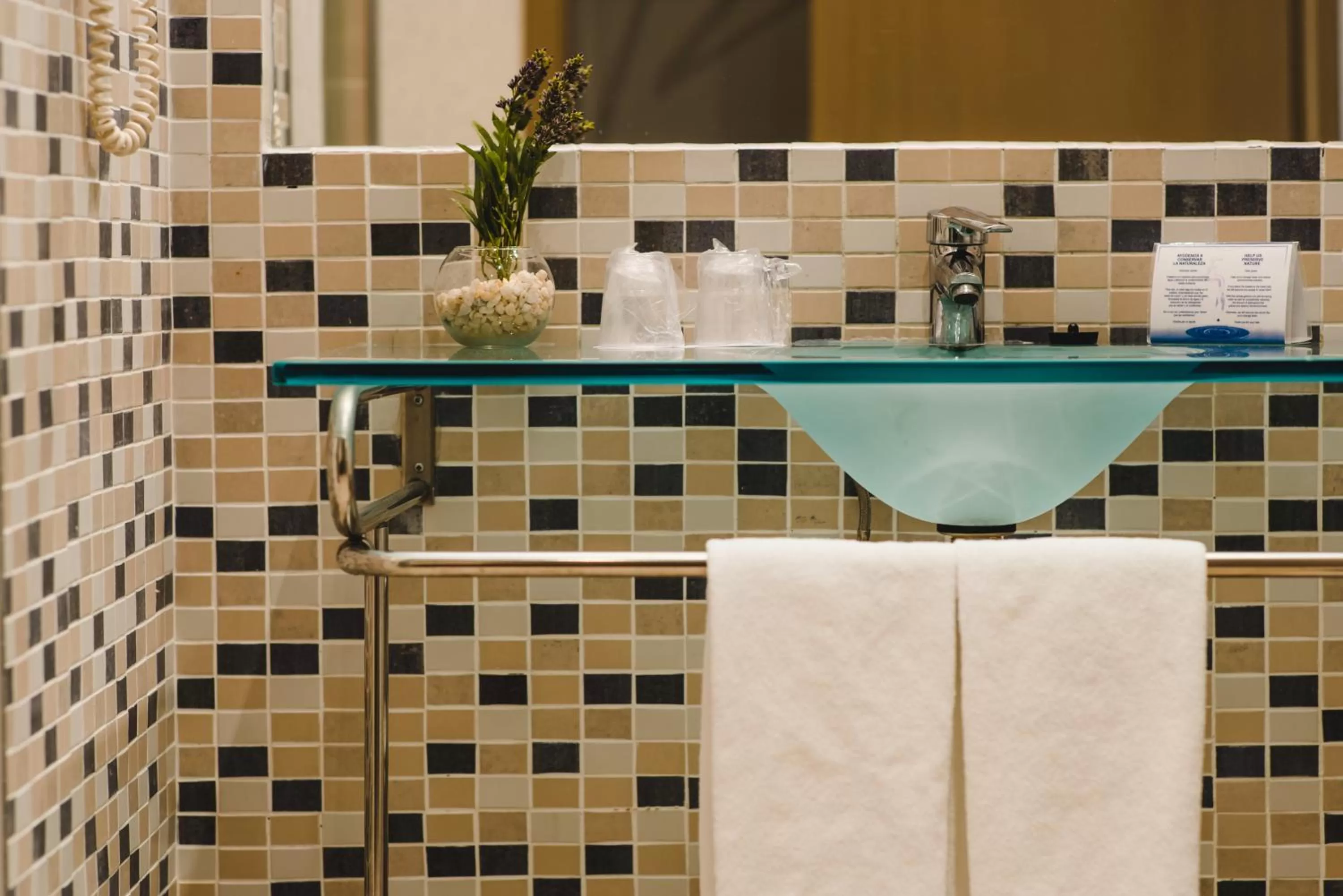 Bathroom in Hotel Mas Camarena