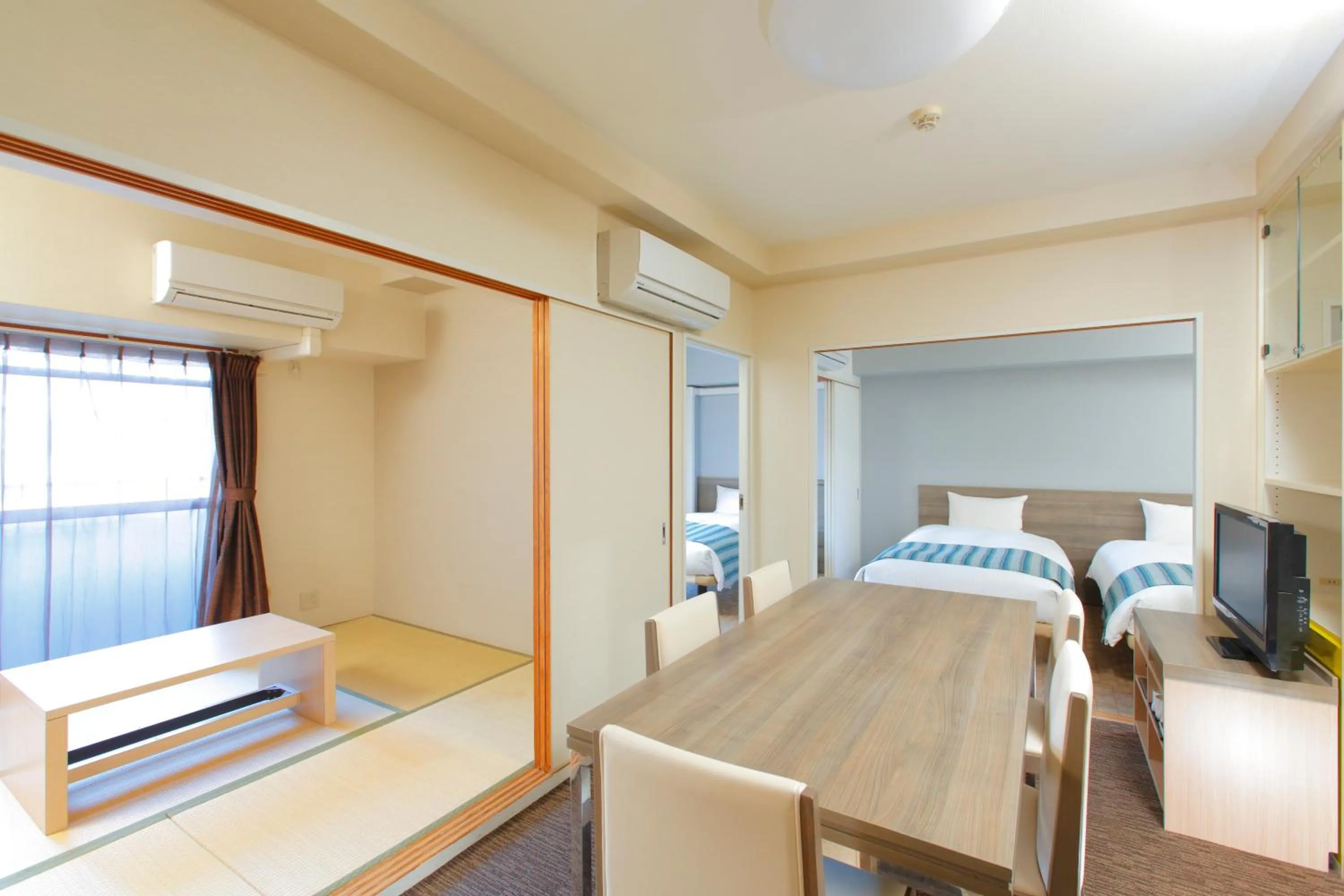 Photo of the whole room, Bed in HOTEL MYSTAYS Otemae