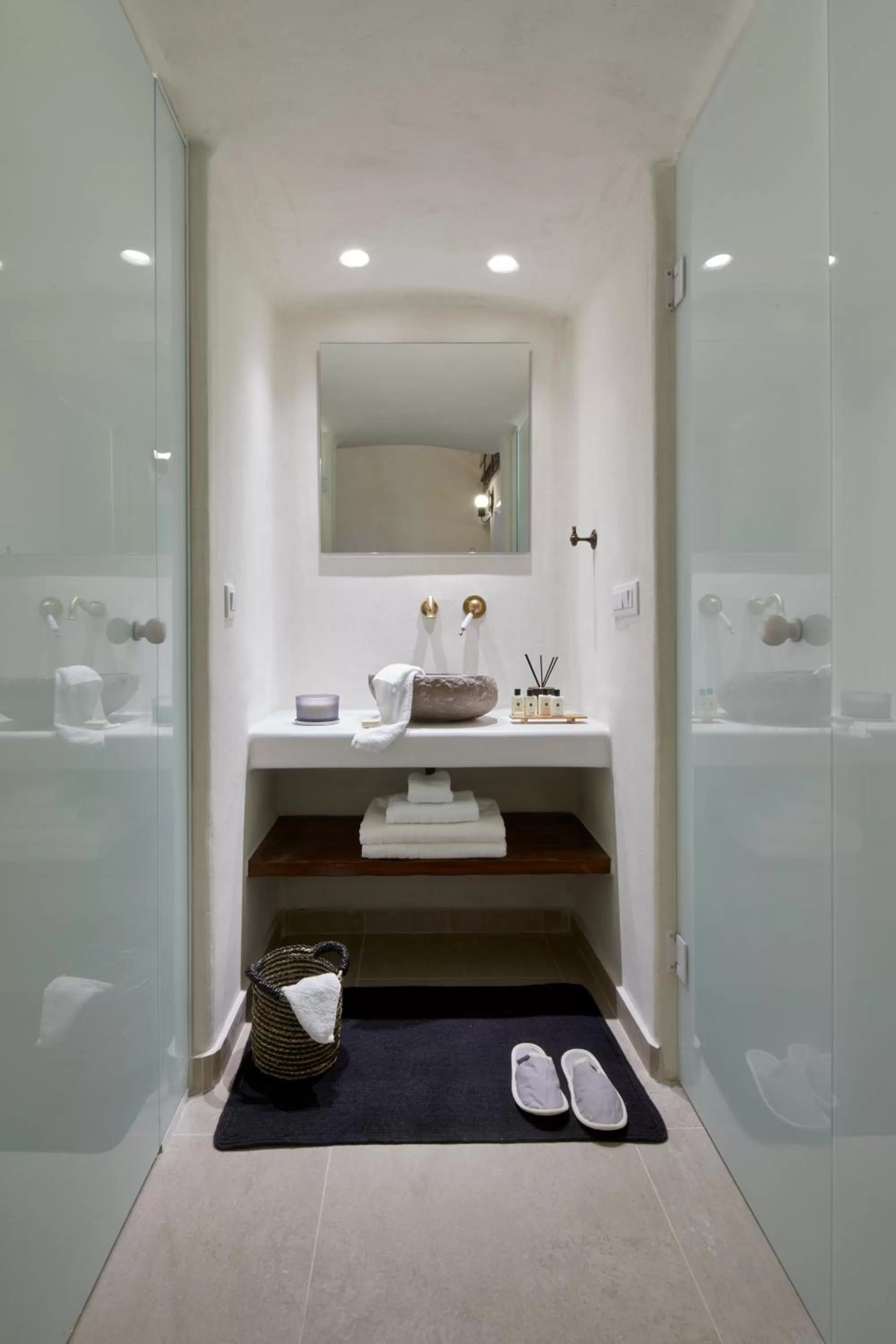 Bathroom in Winery Hotel 1870