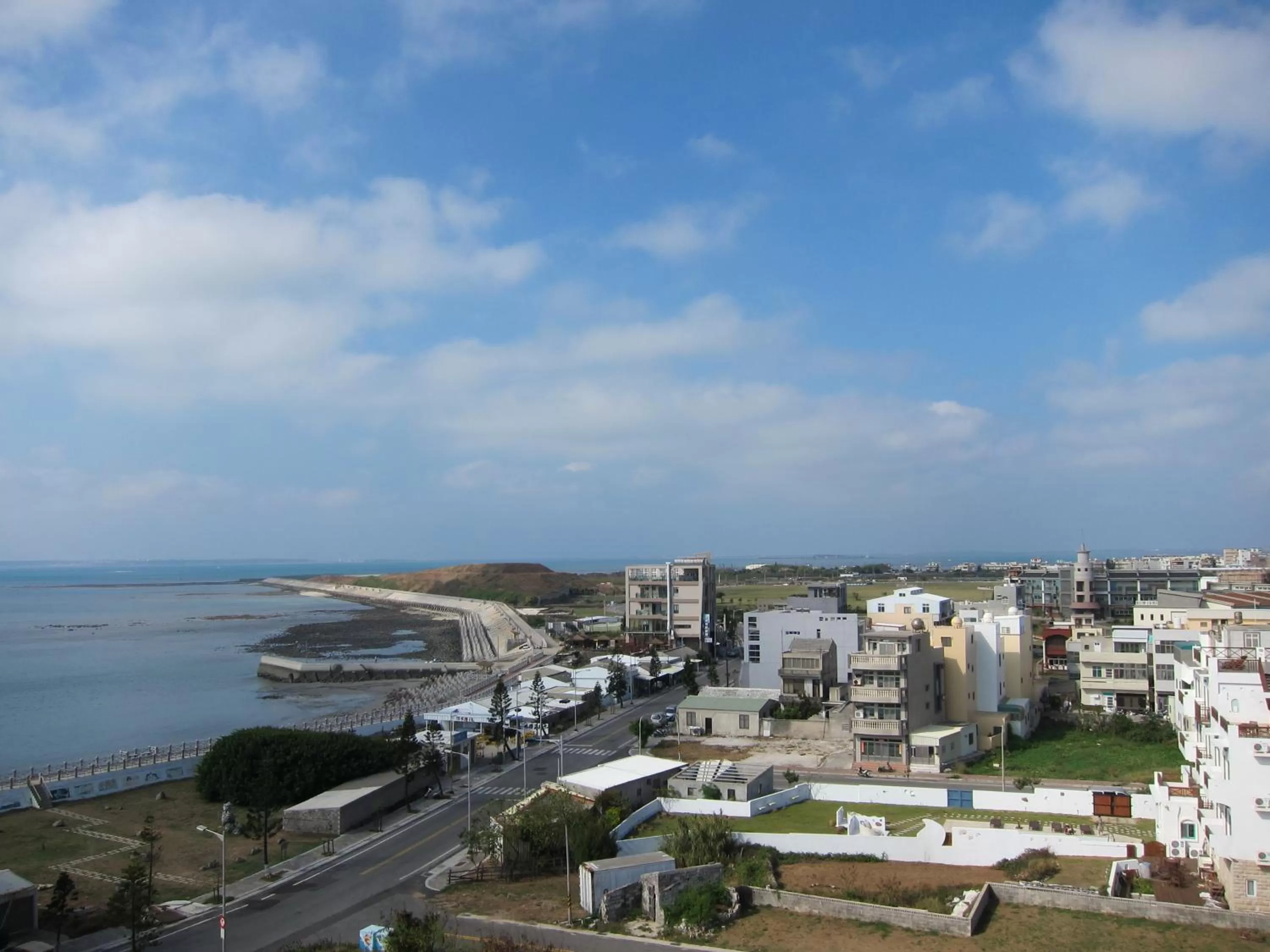 Bird's eye view in Penghu An-I Hotel