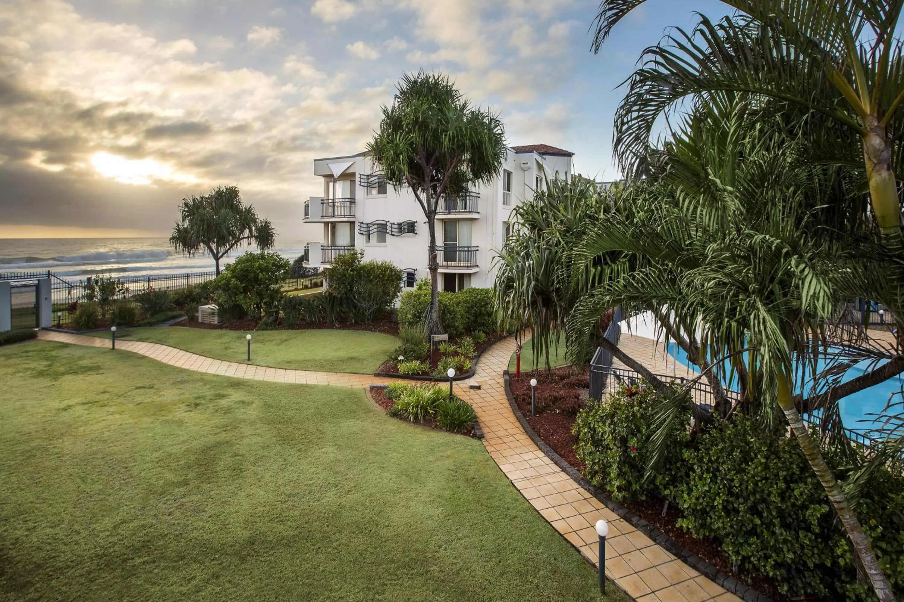 Garden in Golden Riviera Absolute Beachfront Resort