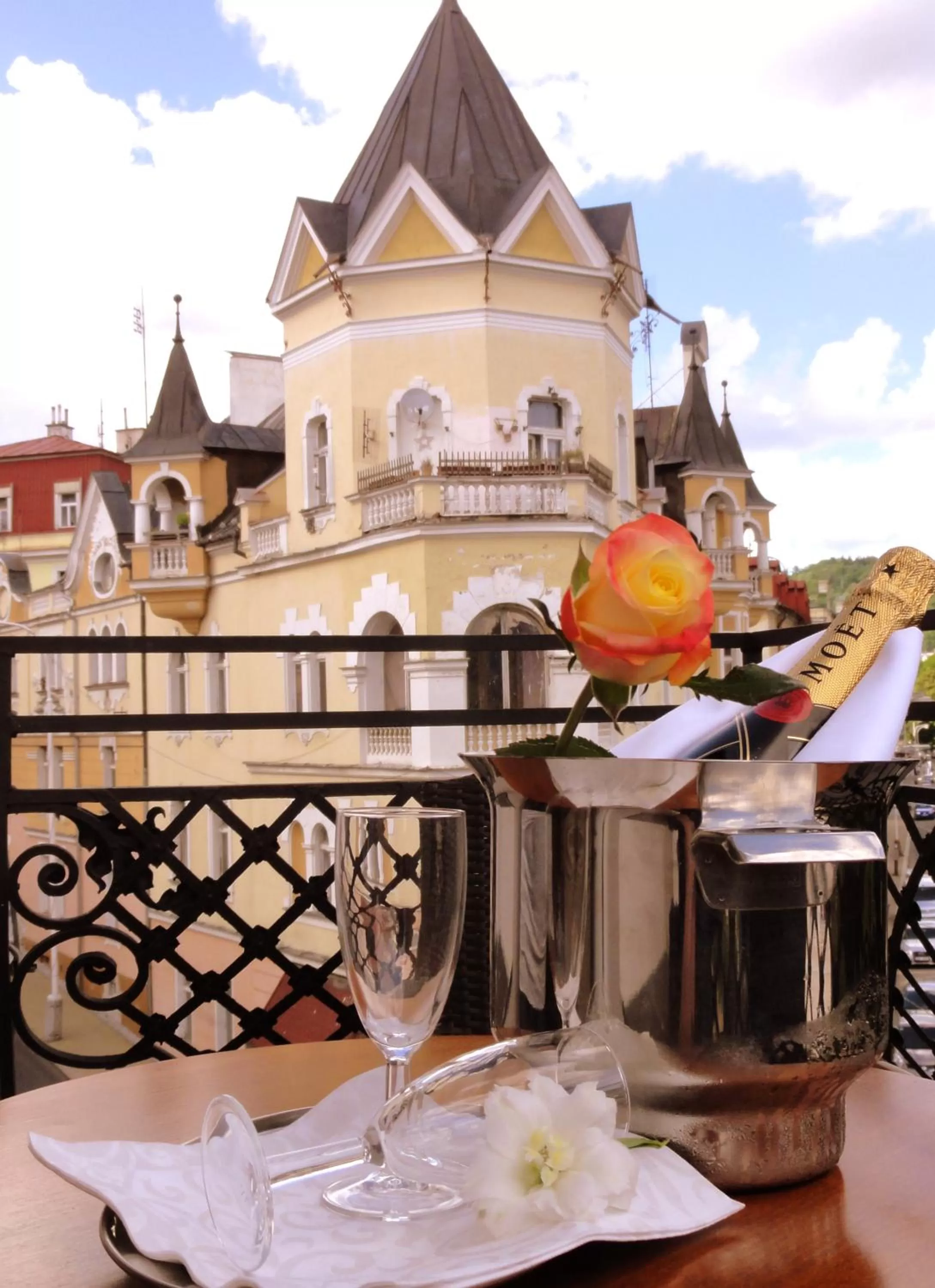 Balcony/Terrace in Hotel Continental