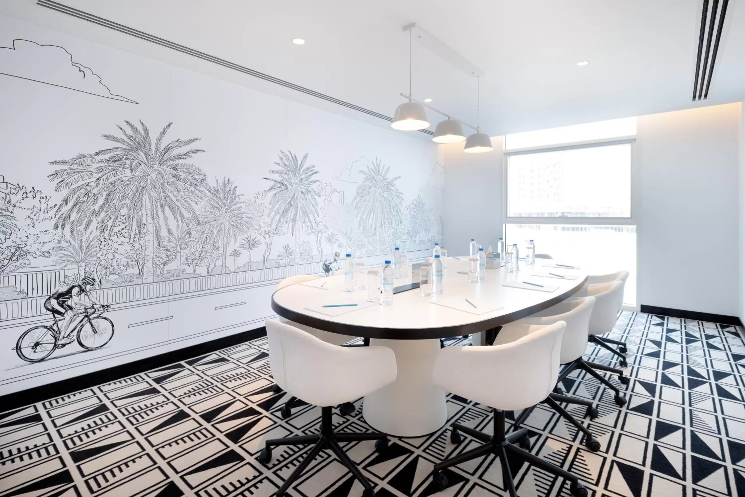 Business facilities in Ecos Dubai Hotel at Al Furjan