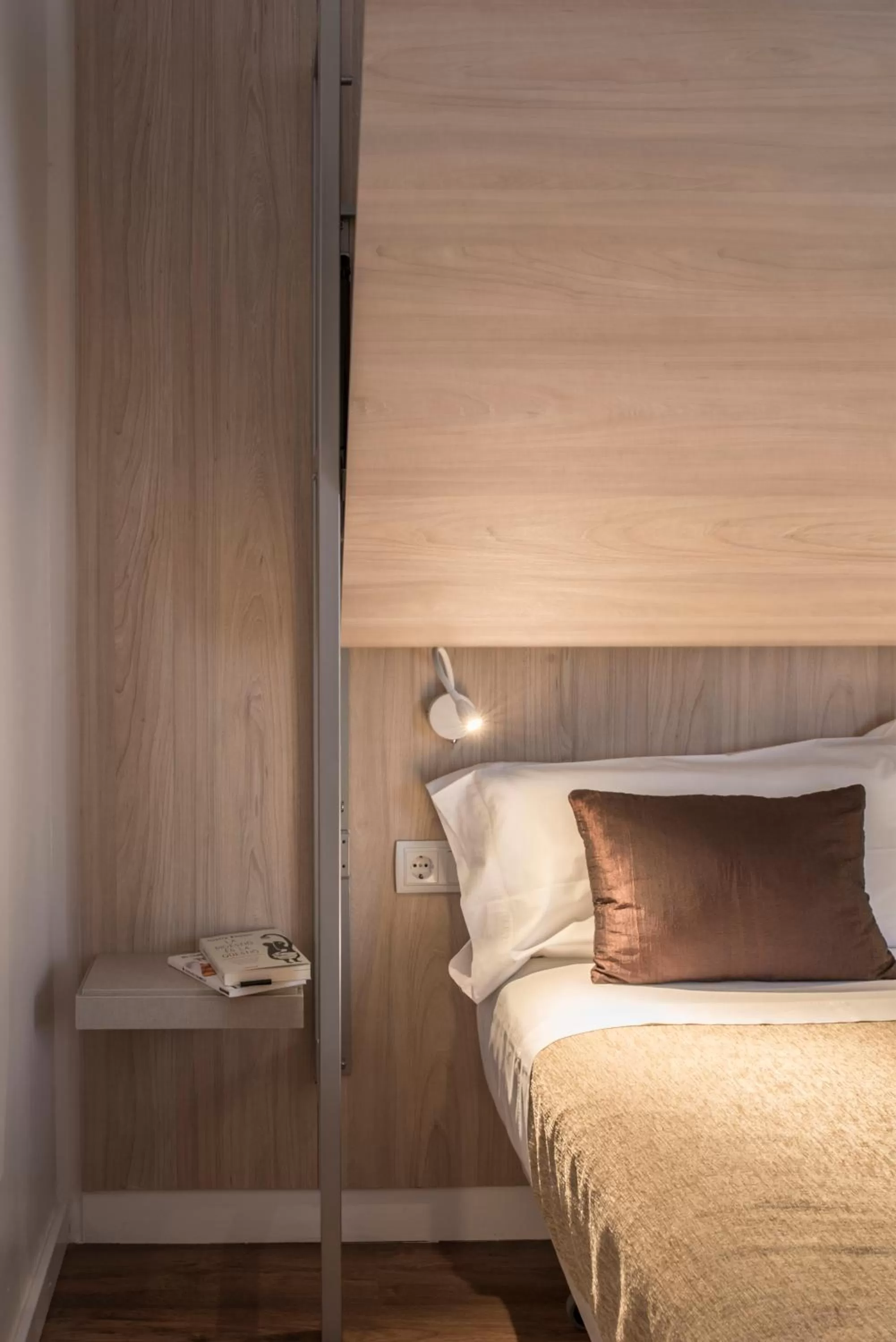 Decorative detail, Bed in La Trobada Hotel Boutique