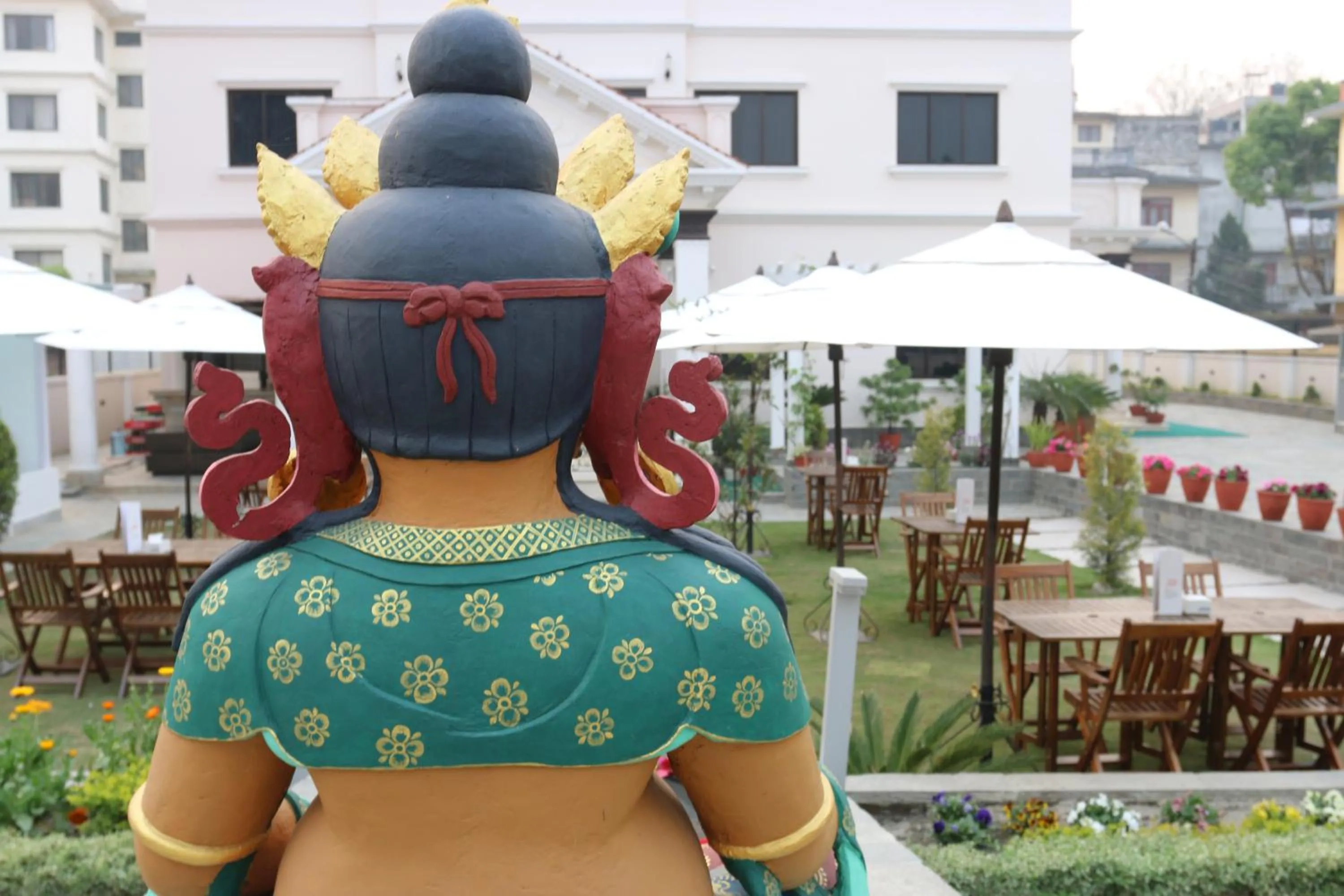 On site in Hotel Harmika - Boudha, Kathmandu