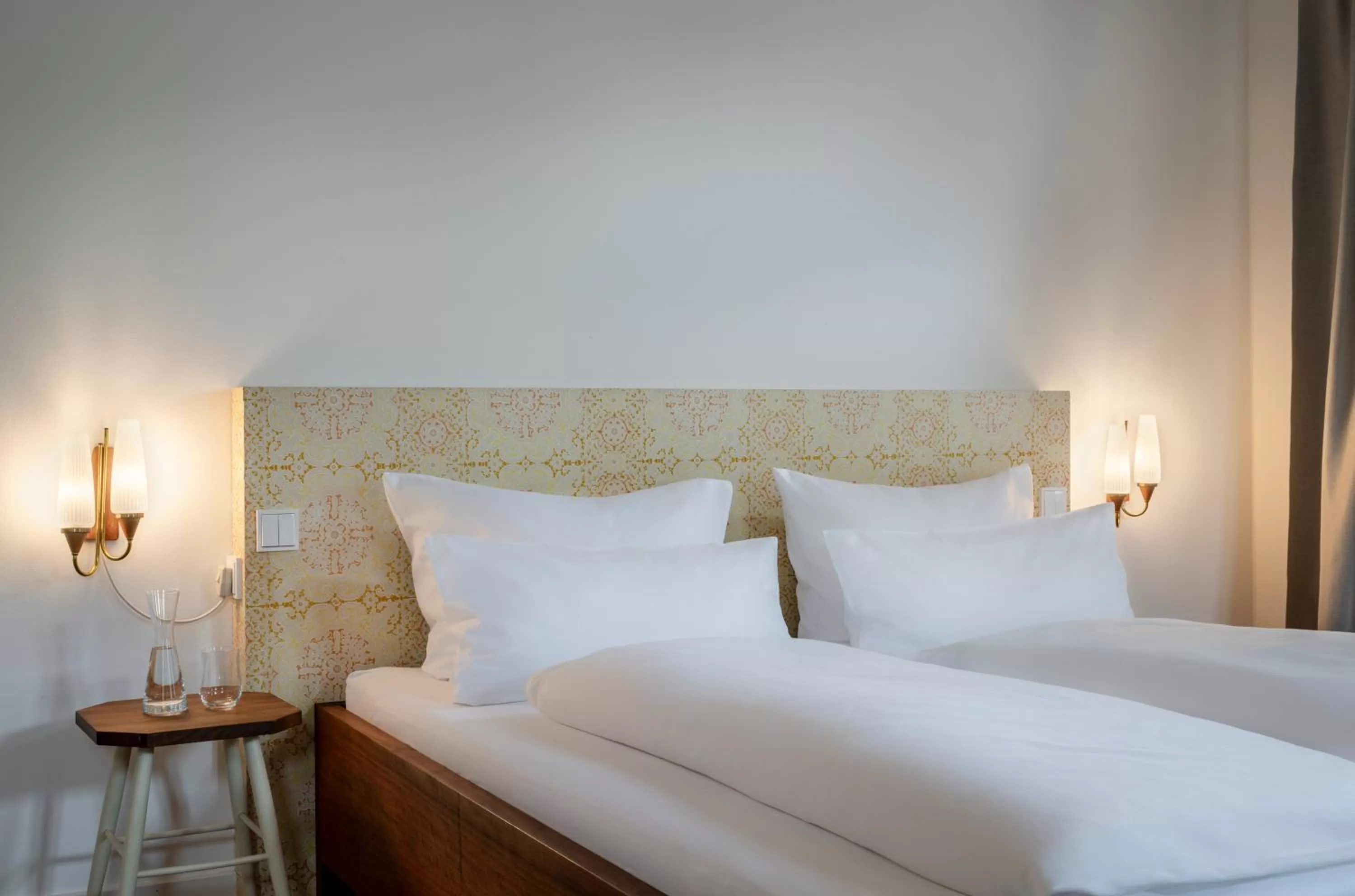 Bed in Gasthaus Unterwirt