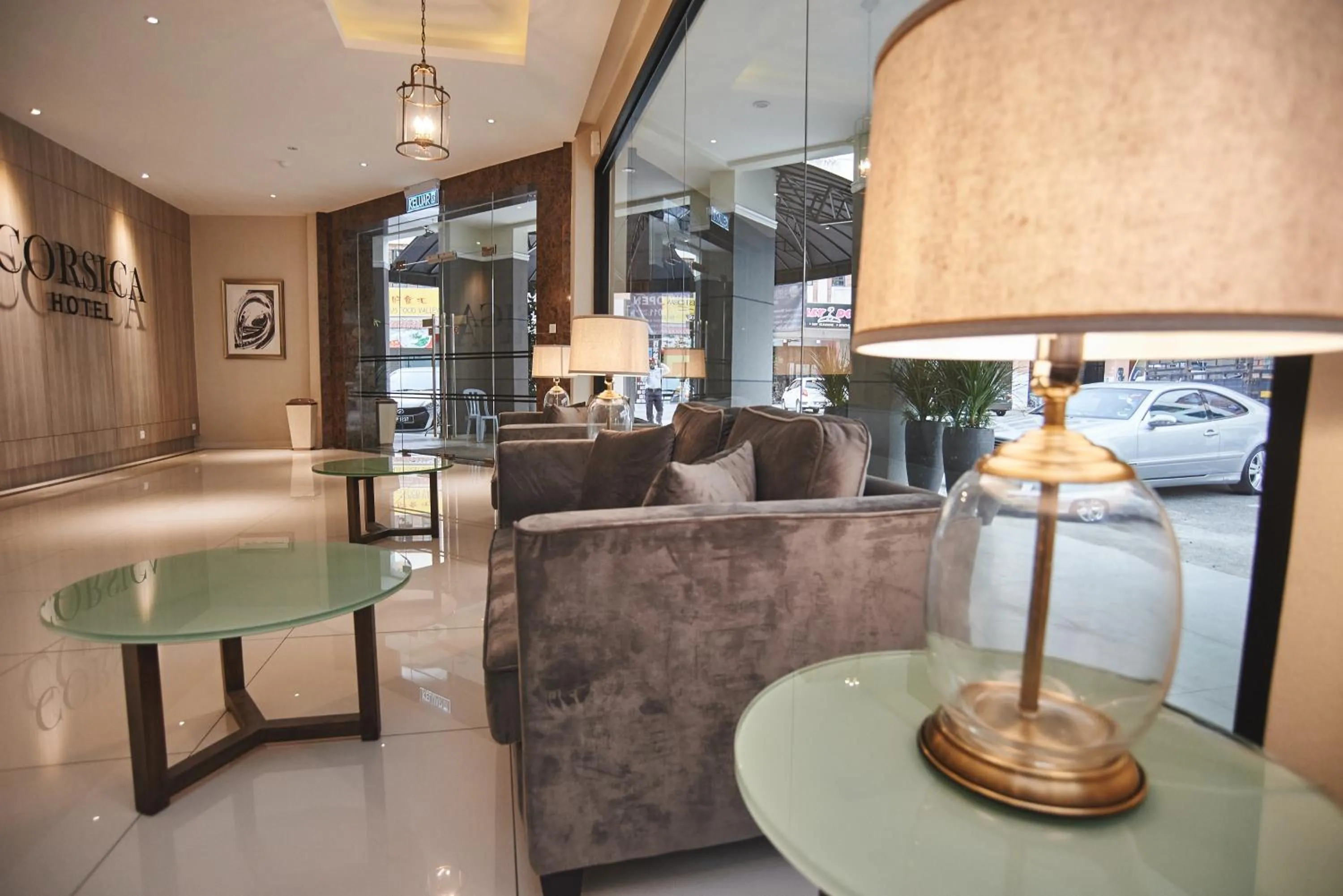 Logo/Certificate/Sign in Corsica Hotel