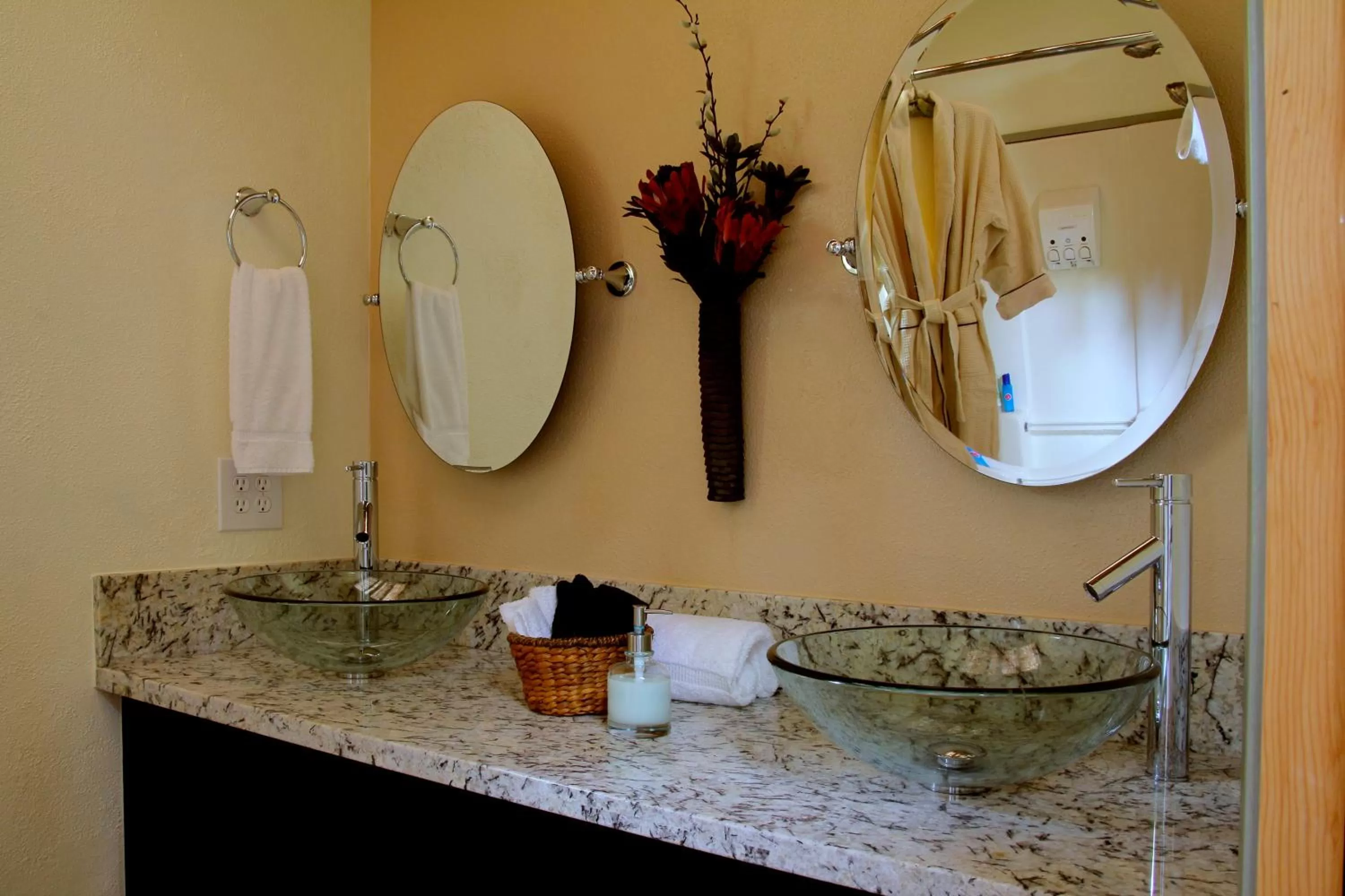 Shower, Bathroom in Lotus Garden Cottages