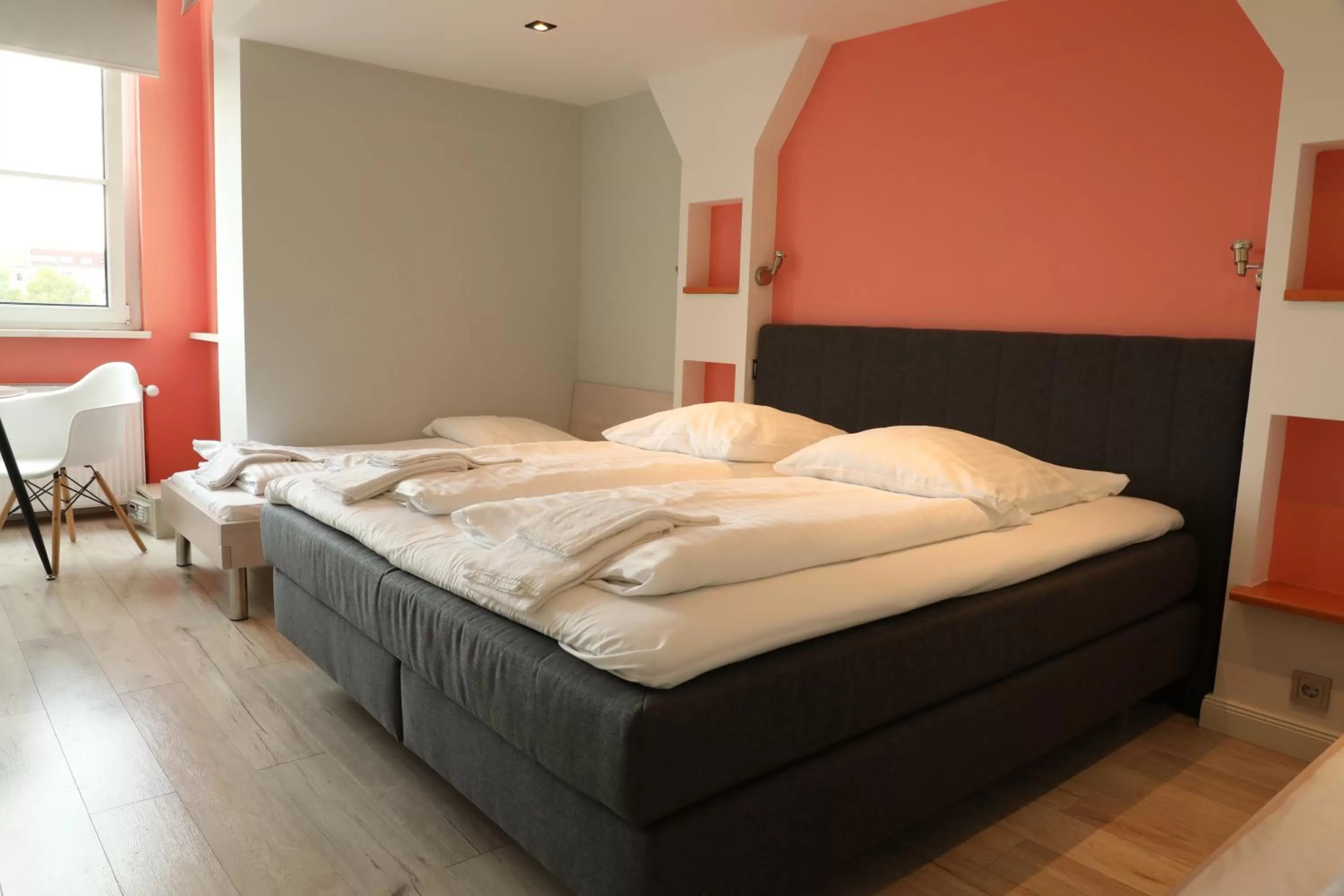 Bed in Art Hotel Charlottenburger Hof Berlin