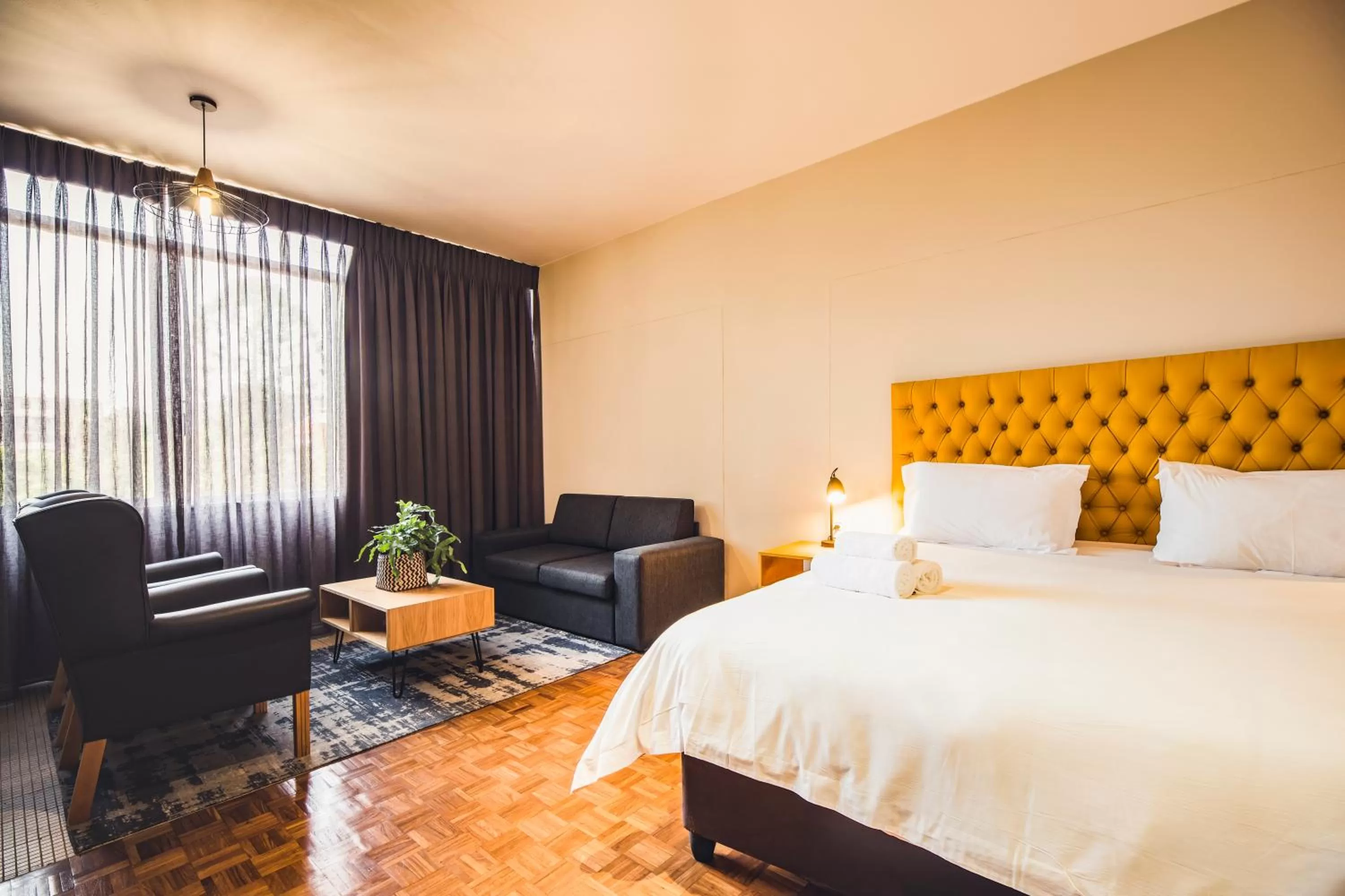 Bedroom, Bed in Hotel 224 & Apartments