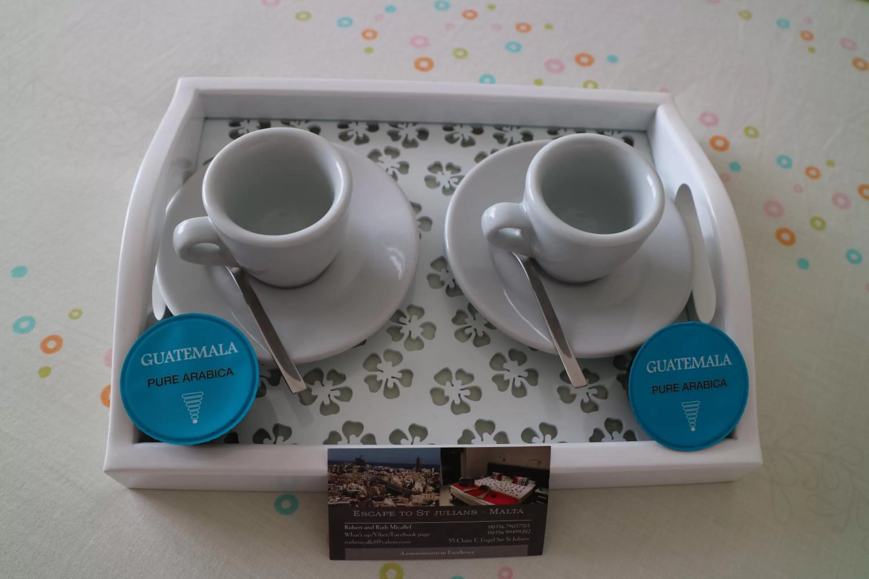 Coffee/tea facilities in Escape to St Julians