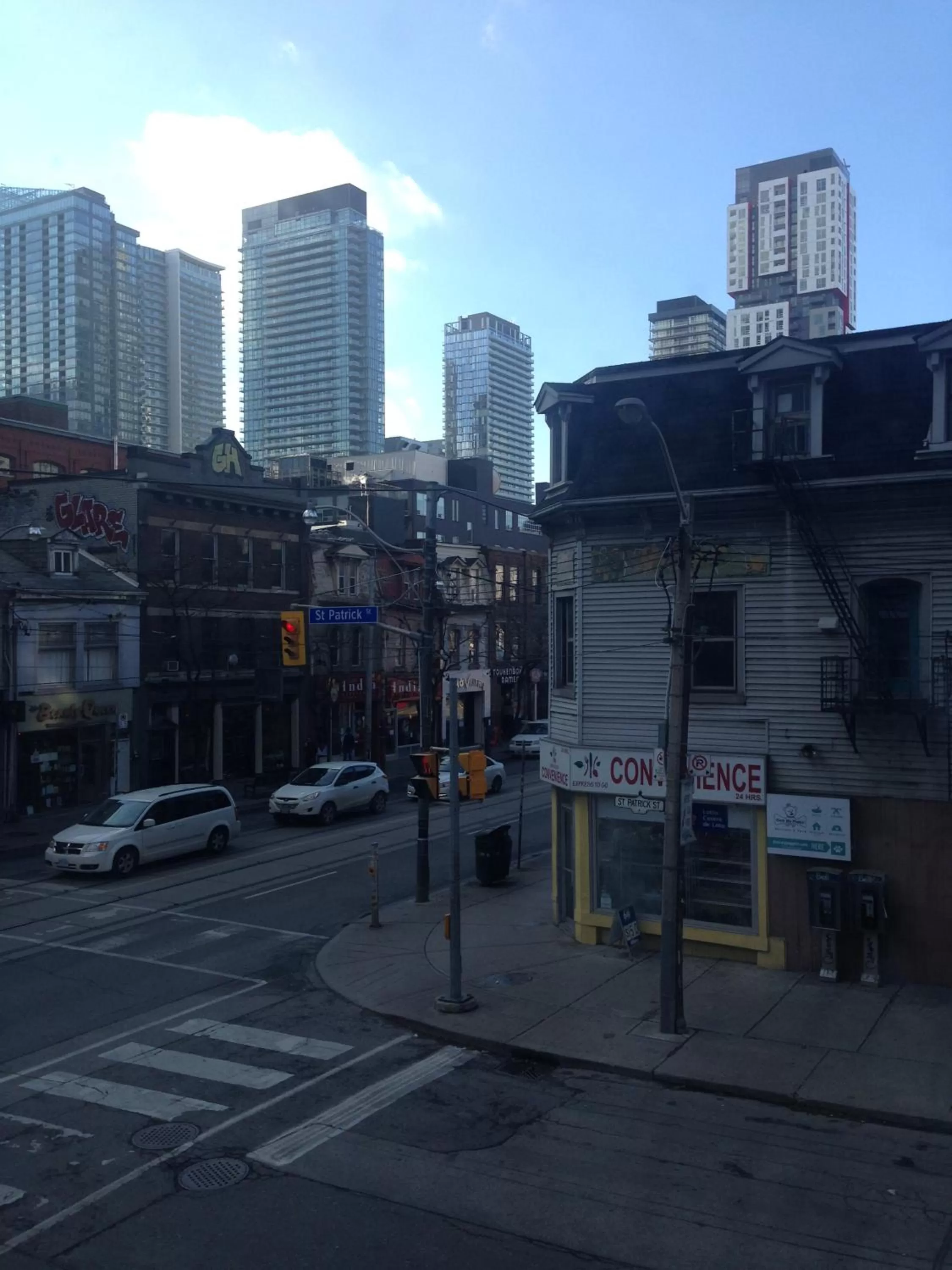 City view in The Rex Hotel Jazz & Blues Bar