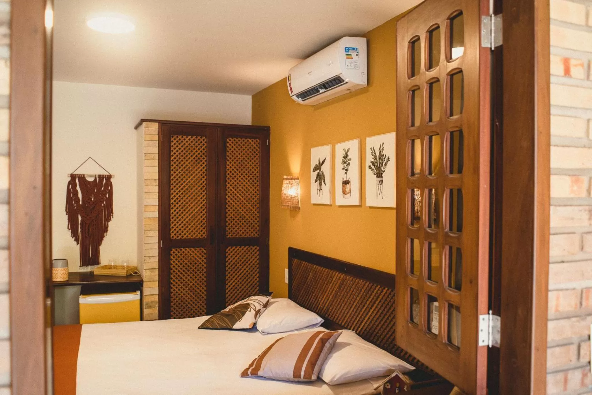 Bed in Hotel Vento Brasil