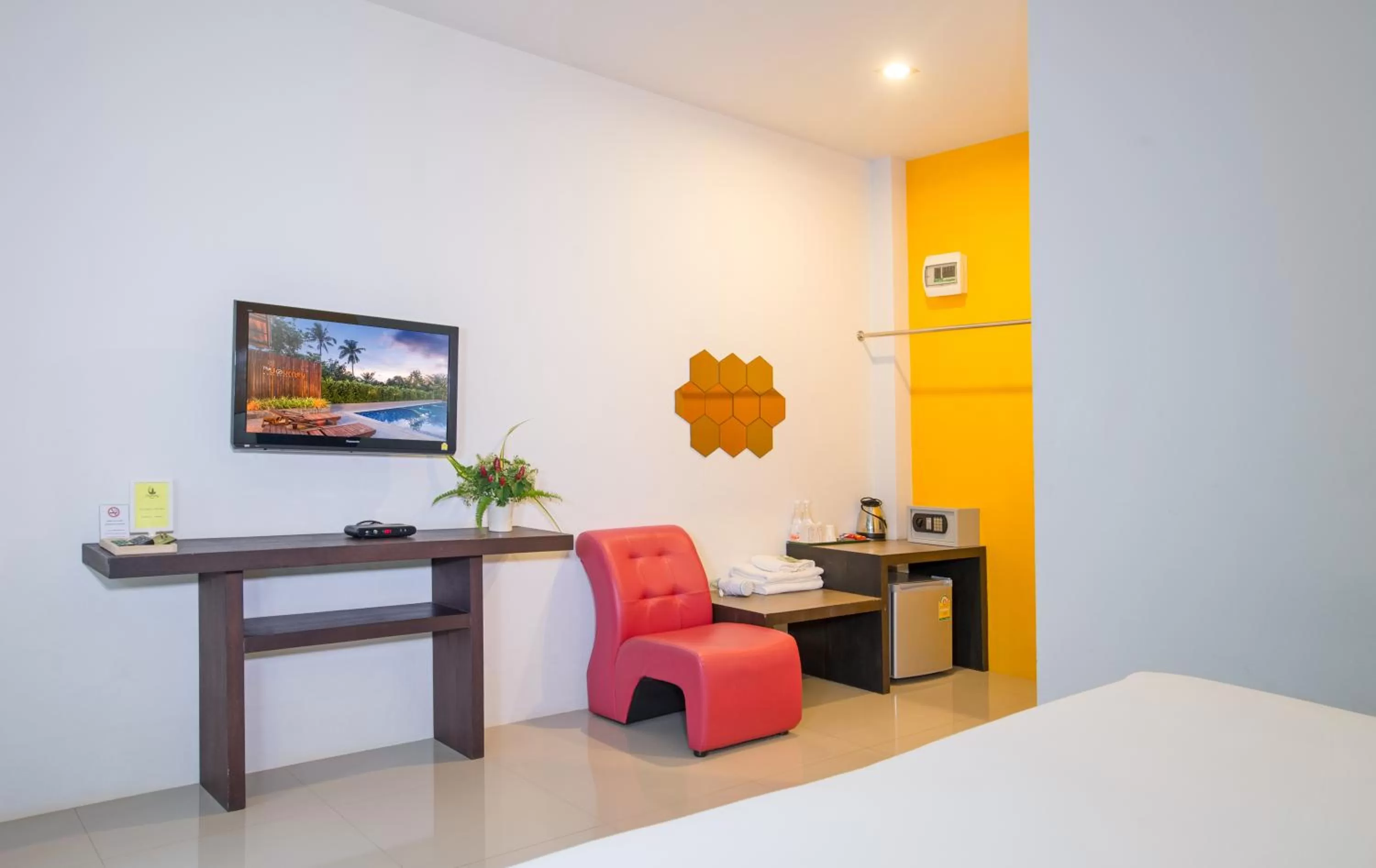 Seating area, Bed in The Fong Krabi resort