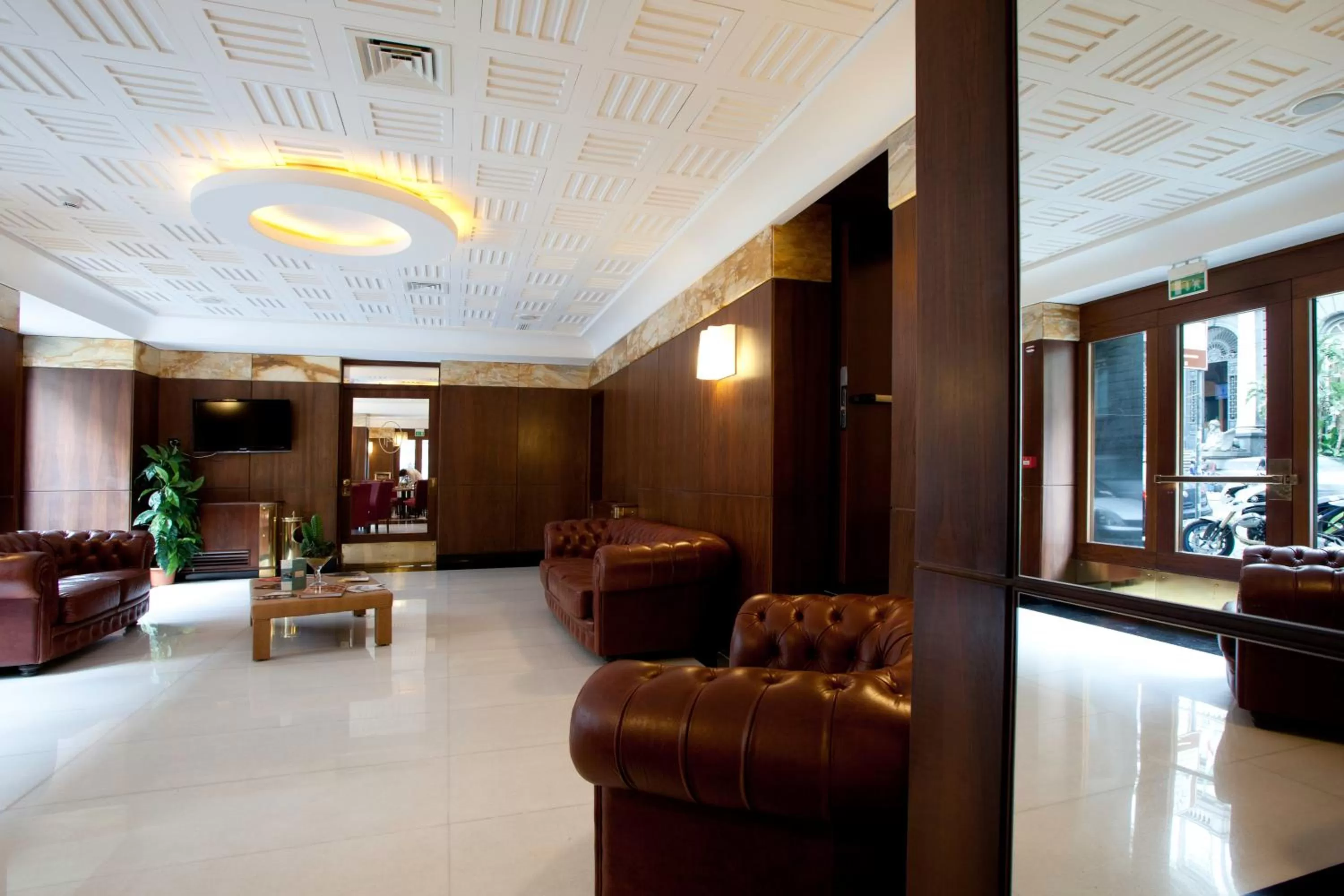 Lobby or reception in Hotel Naples