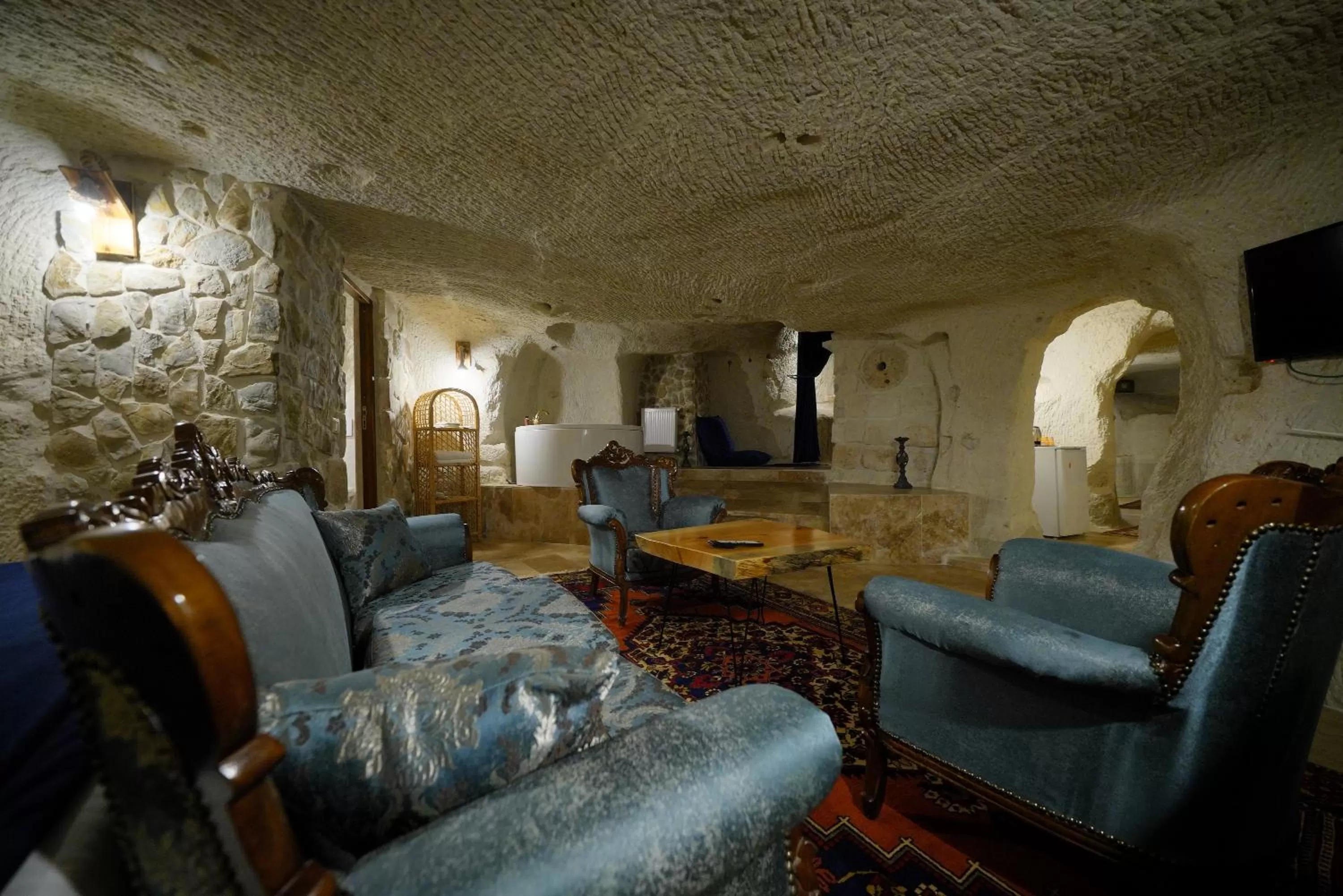 Seating area in Cappadocia Nar Cave House & Swimming Pool