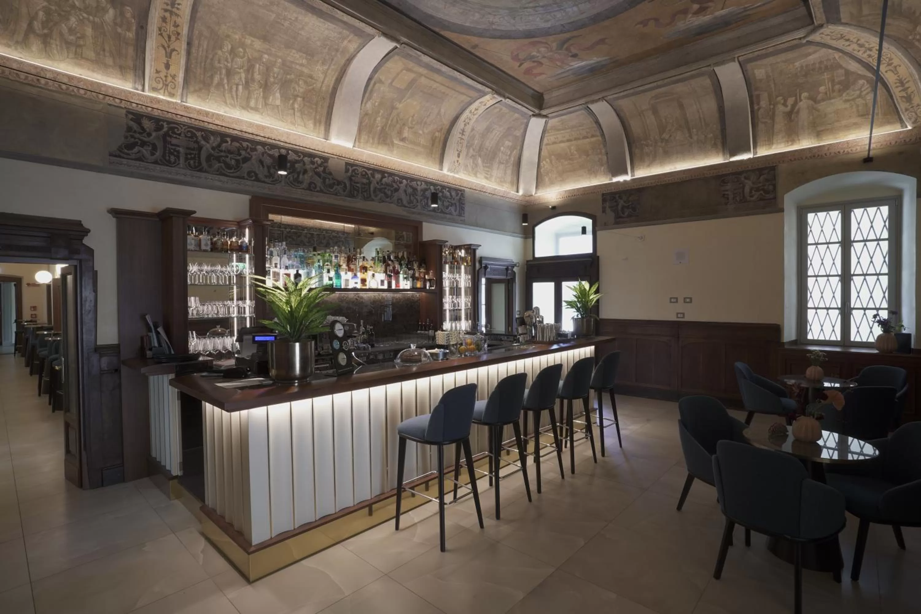 Lounge or bar in Palazzo Santo Spirito