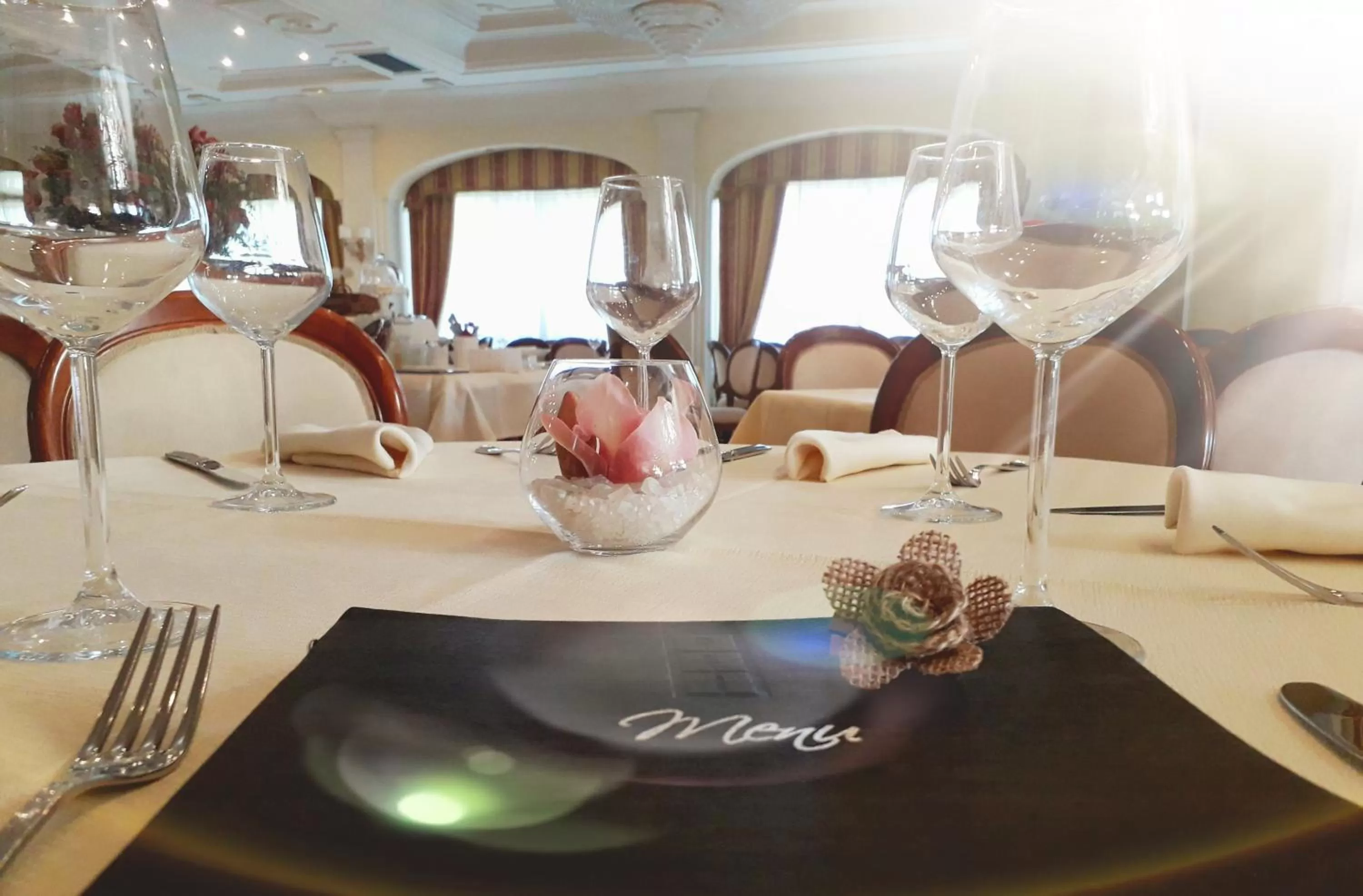 Food and drinks in Hotel Ristorante Paradise