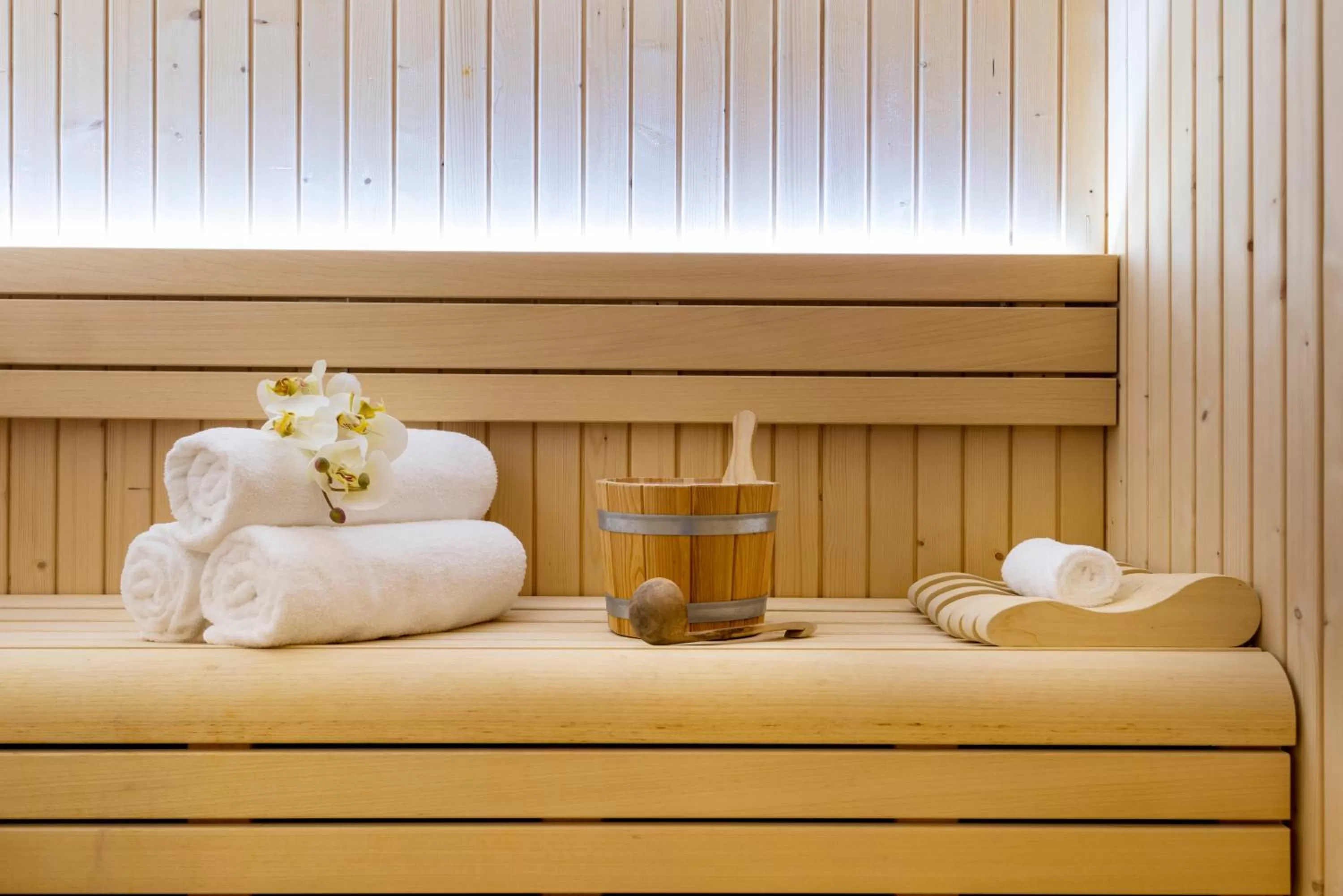 Sauna in Centara West Bay Hotel & Residences Doha