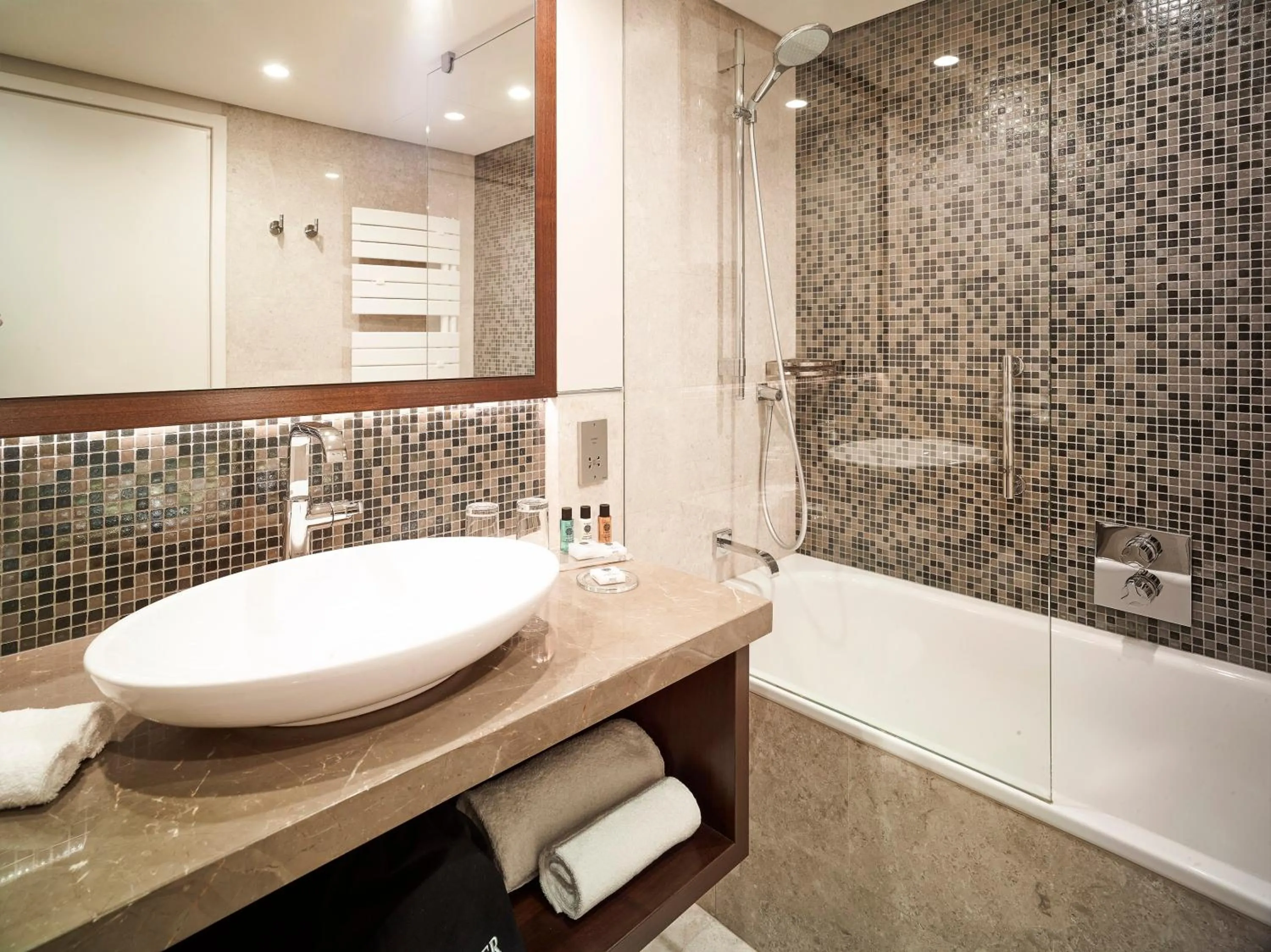 Bathroom in Crowne Plaza Bucharest by IHG