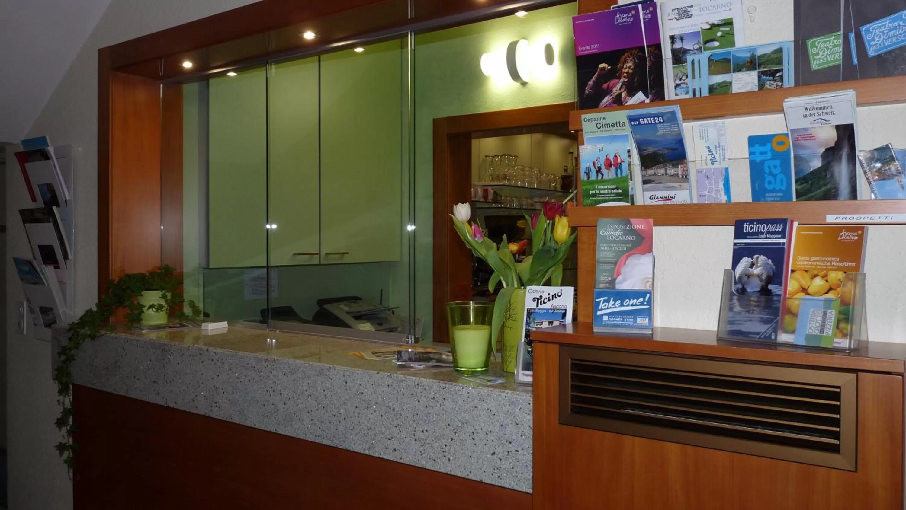 Lobby or reception in Osteria Ticino by Ketty & Tommy