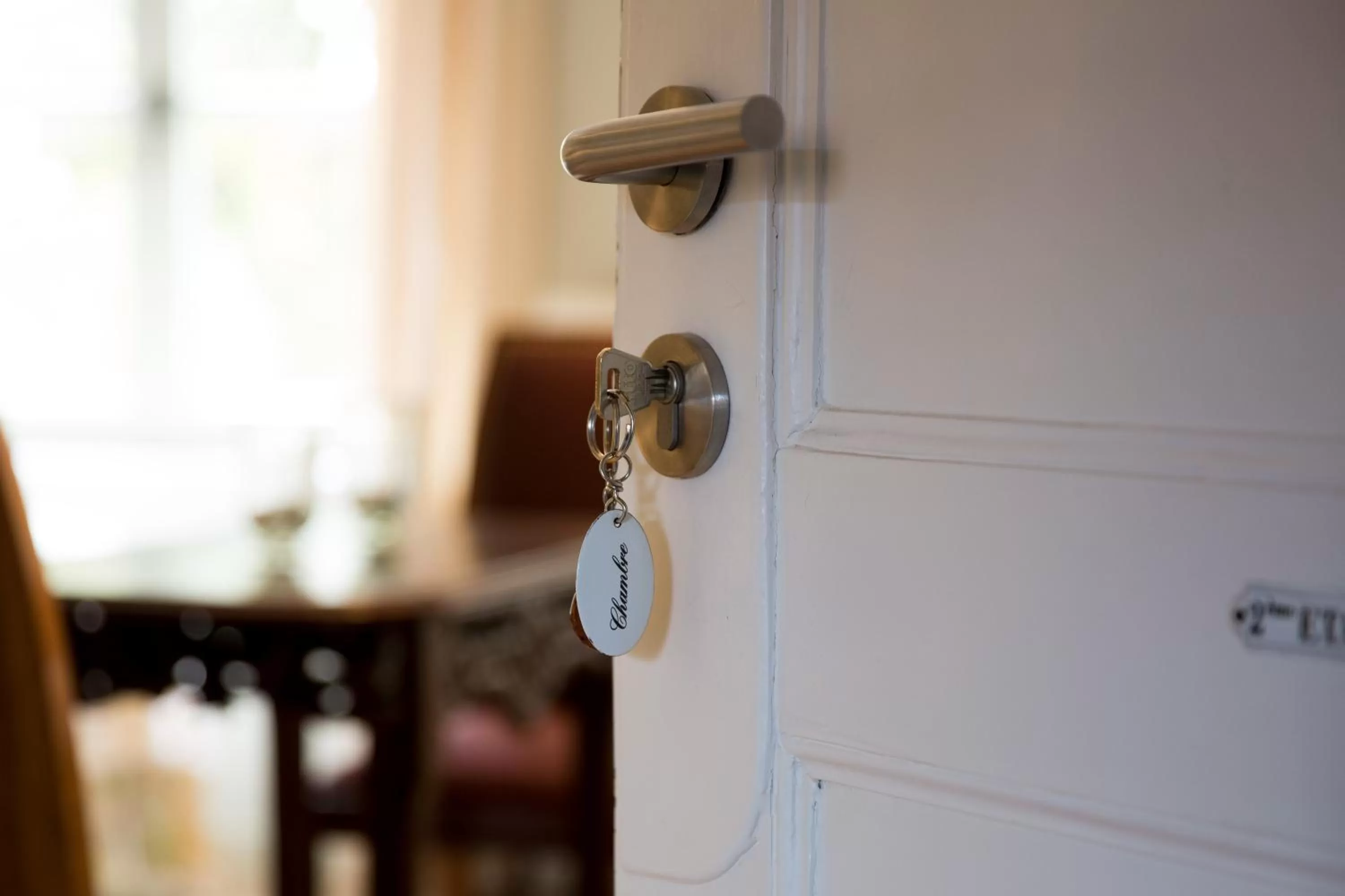 Decorative detail in TWO ROOMS IN BRUGES