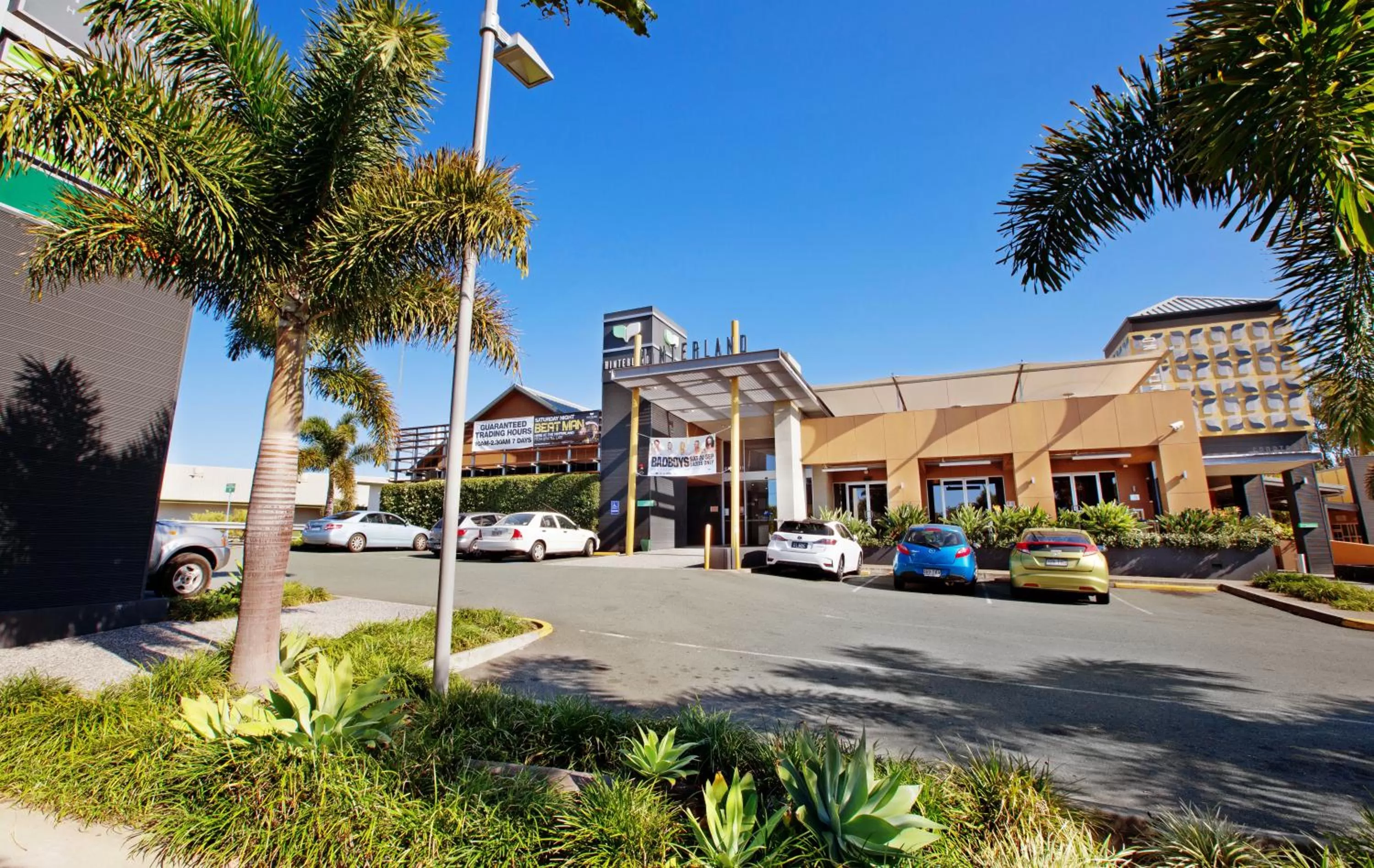 Property building in Nightcap at Hinterland Hotel Nerang
