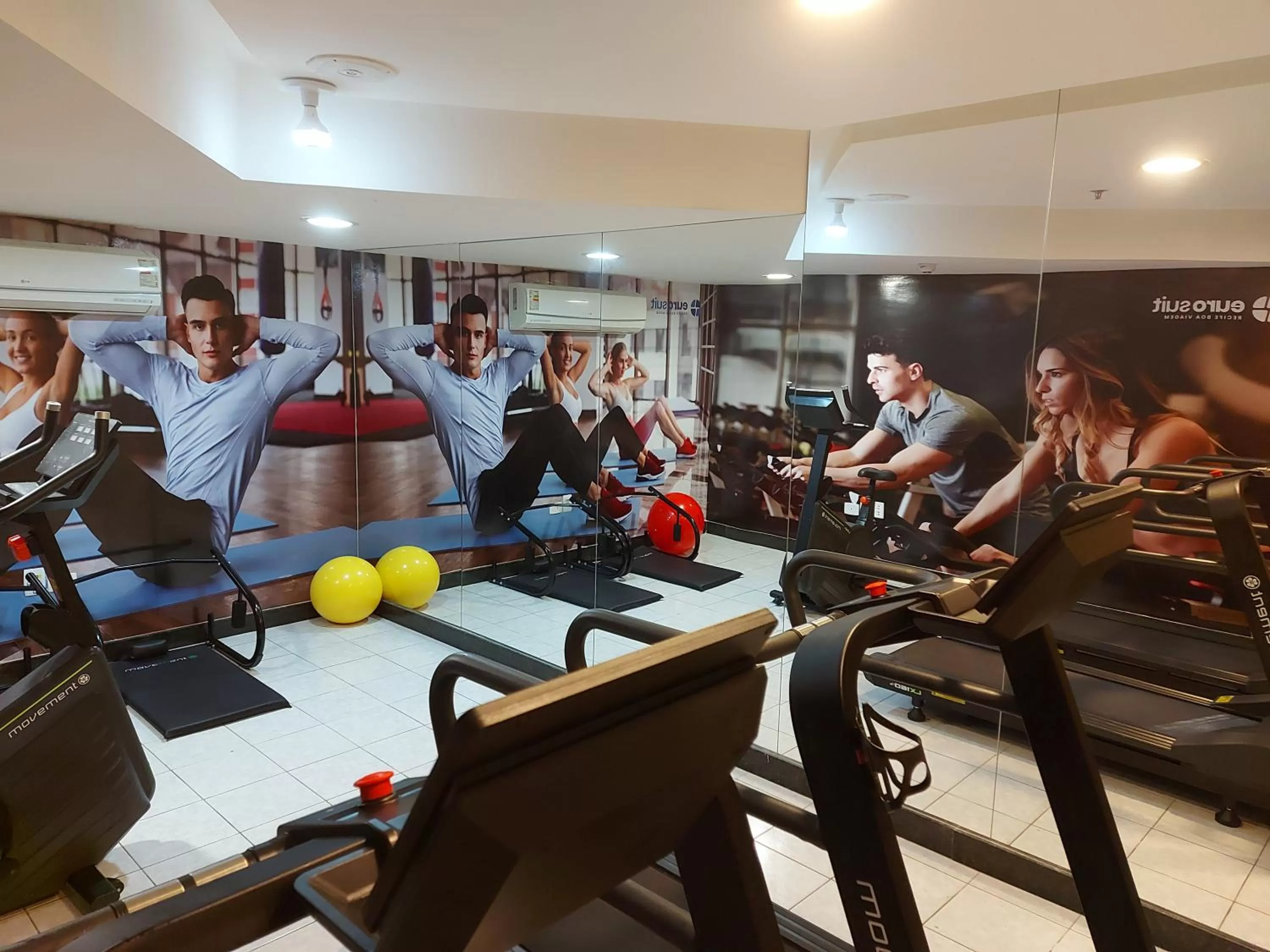 Fitness centre/facilities in Hotel Euro Suíte Recife Boa Viagem By Nacional Inn