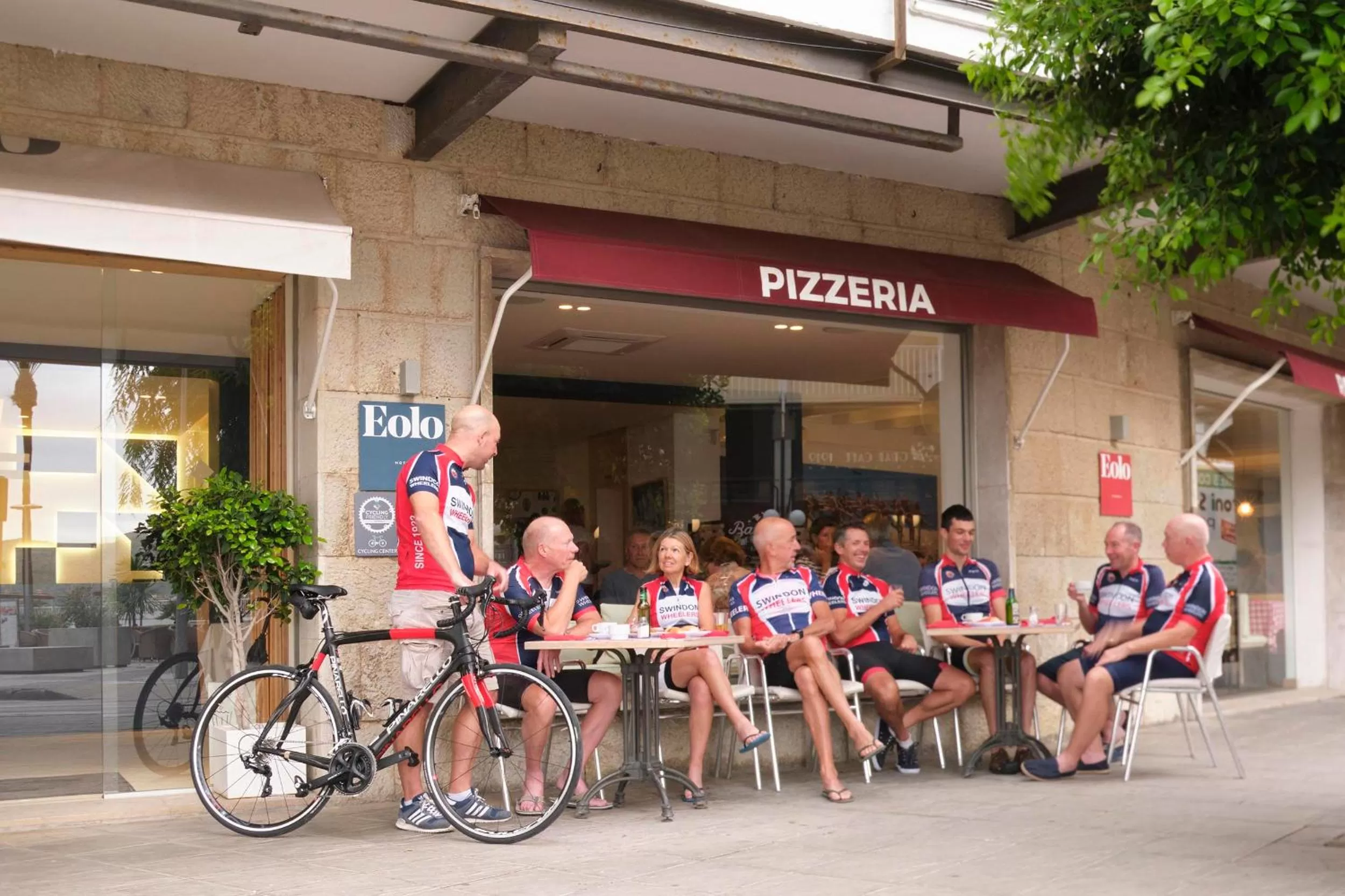 Cycling in Hotel Eolo