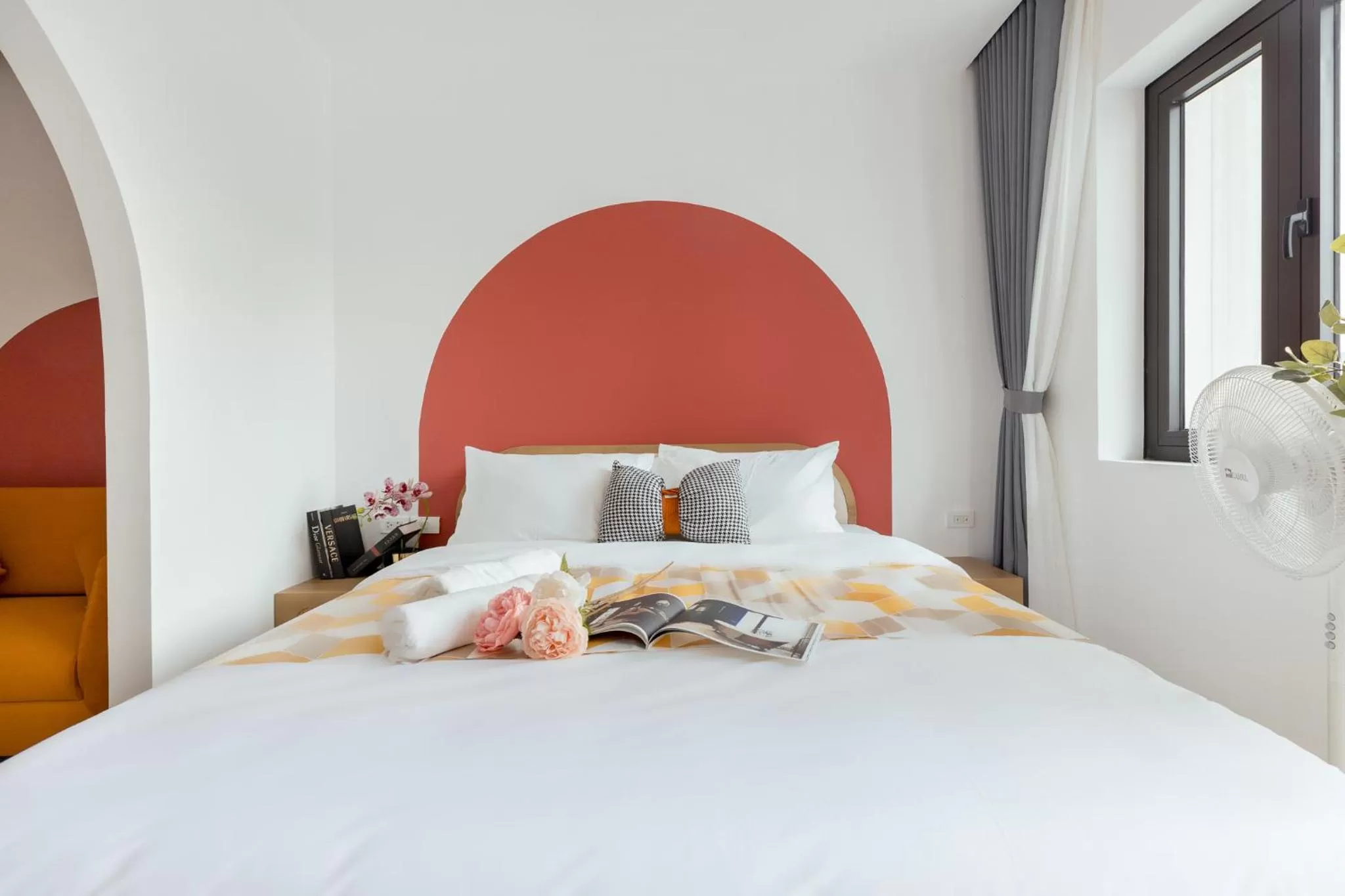 Bed in Crescendo Boutique Studio