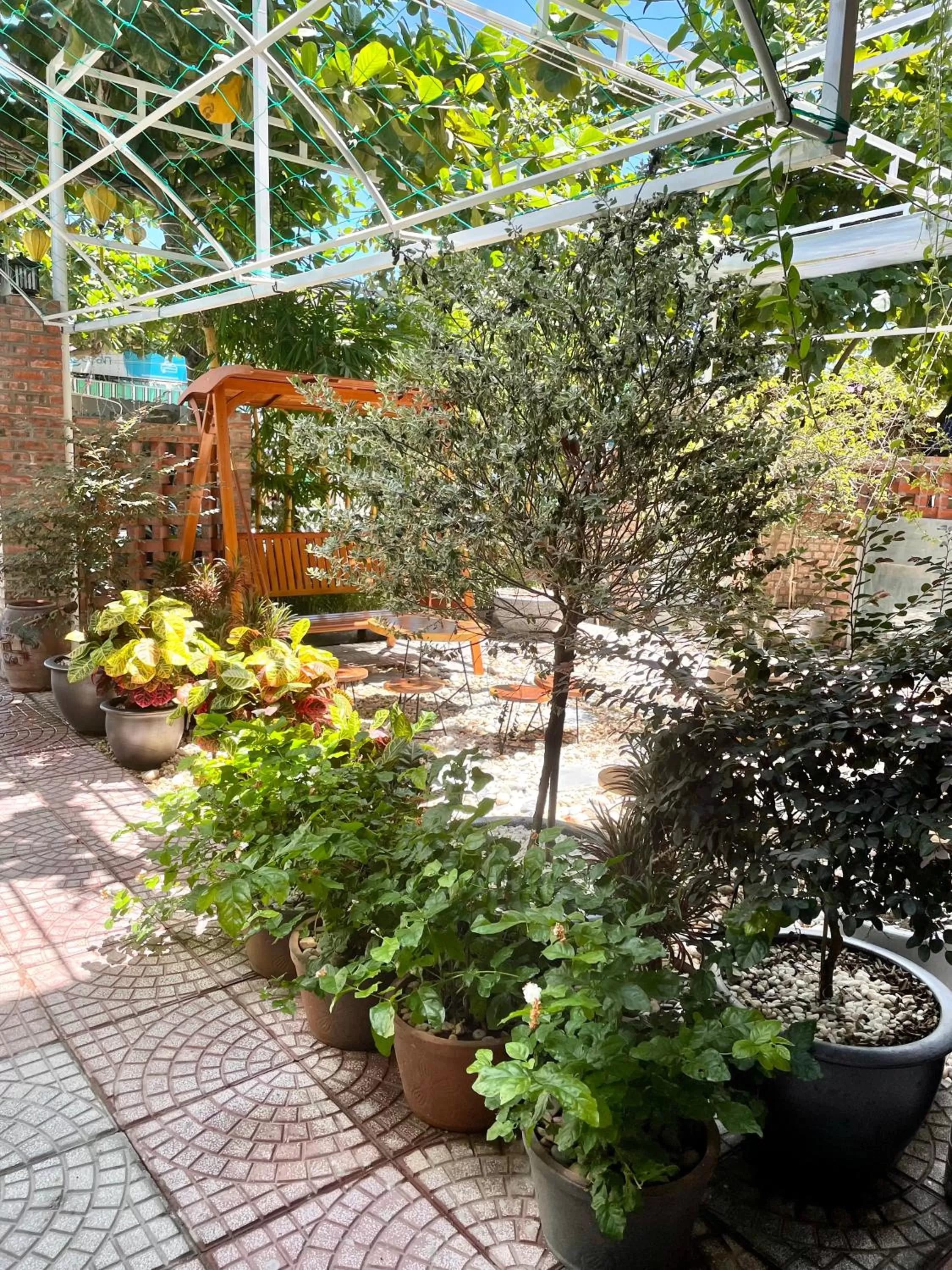 Garden in Hoi An Golden Bamboo An Bang Beach Villa & Spa