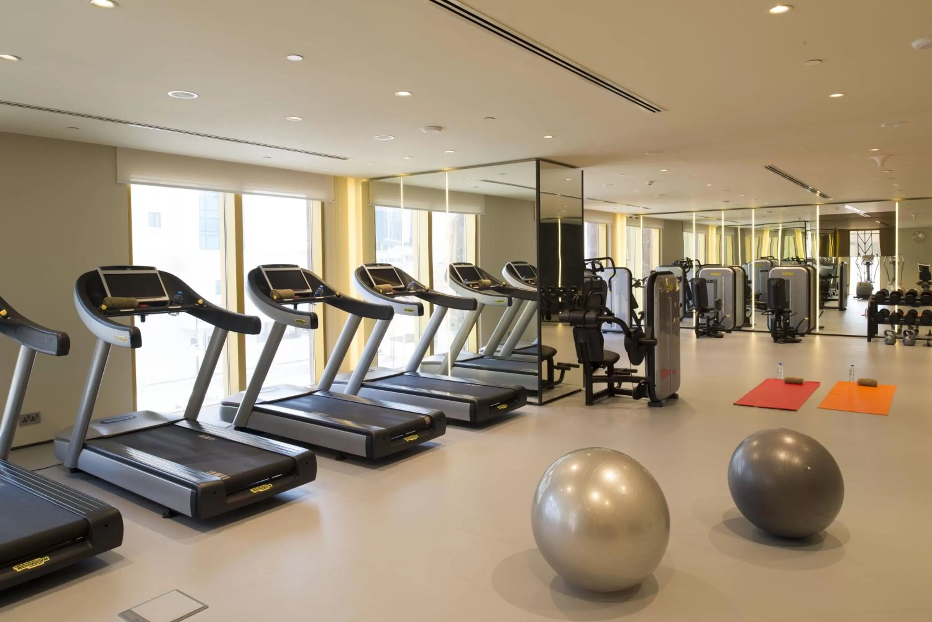 Fitness centre/facilities in voco Doha West Bay Suites by IHG