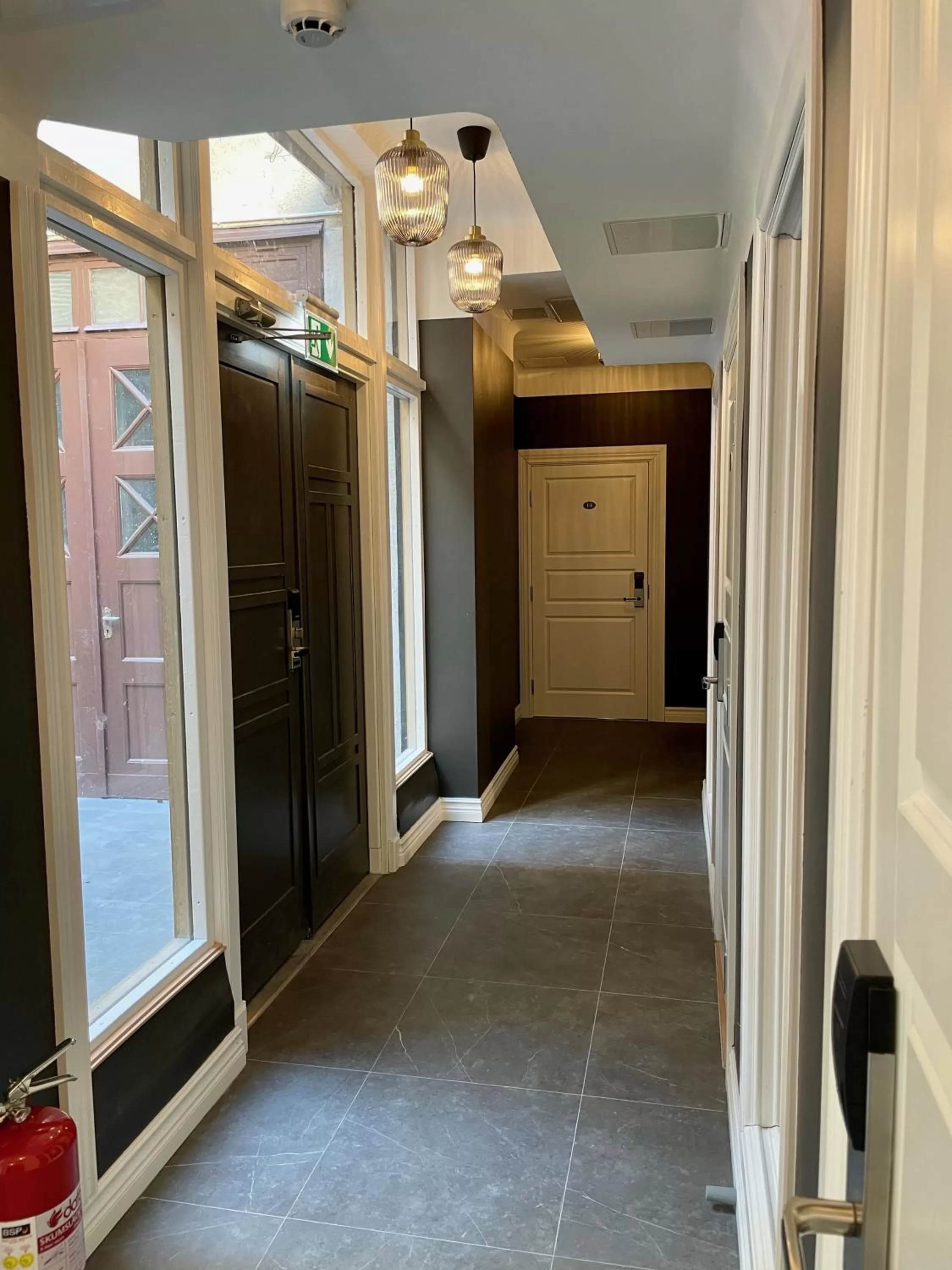 Property building in Unique Hotel Jungfrugatan