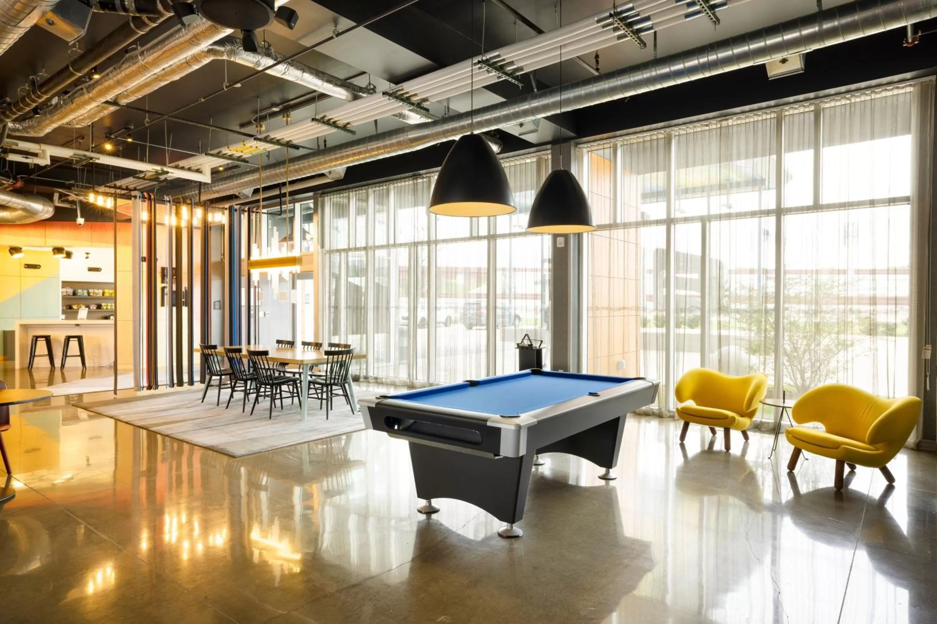 Lobby or reception in Aloft Austin Airport