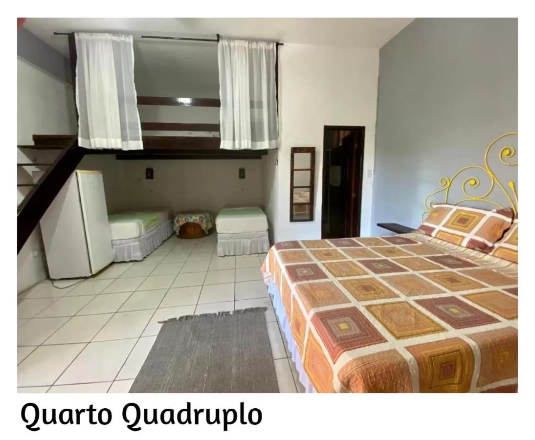 Bed in Pousada Porto Búzios