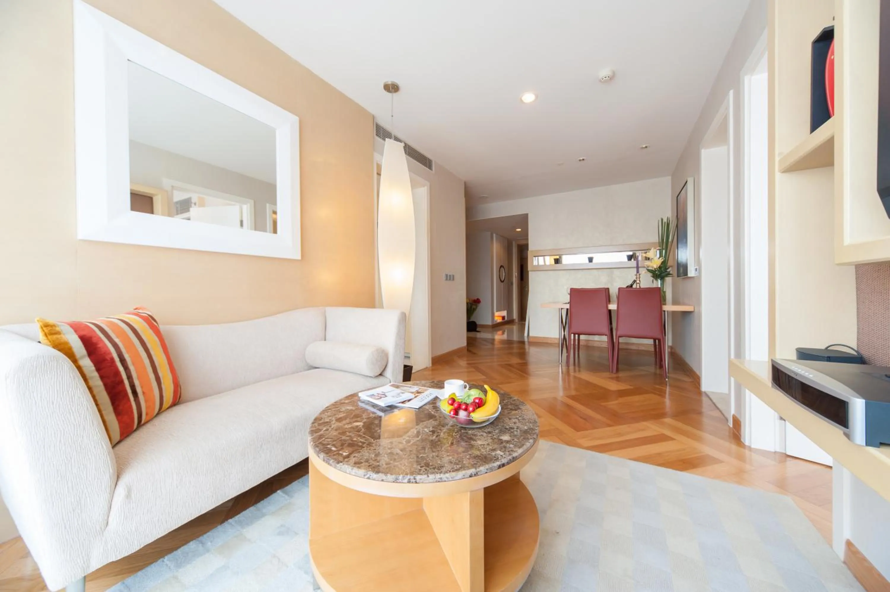 Seating area in Ascott Guangzhou