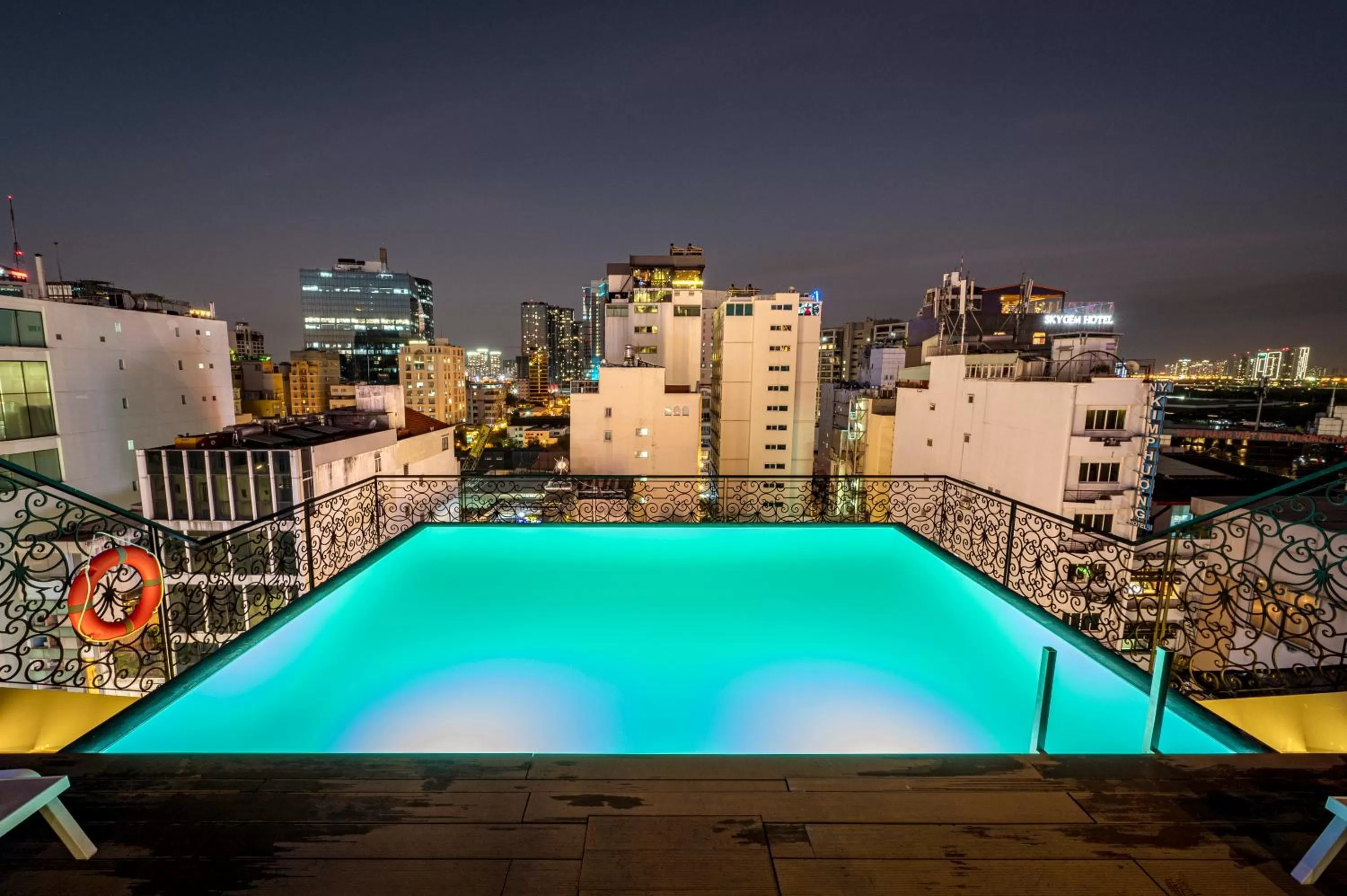 Swimming pool in Icon Saigon - LifeStyle Design Hotel