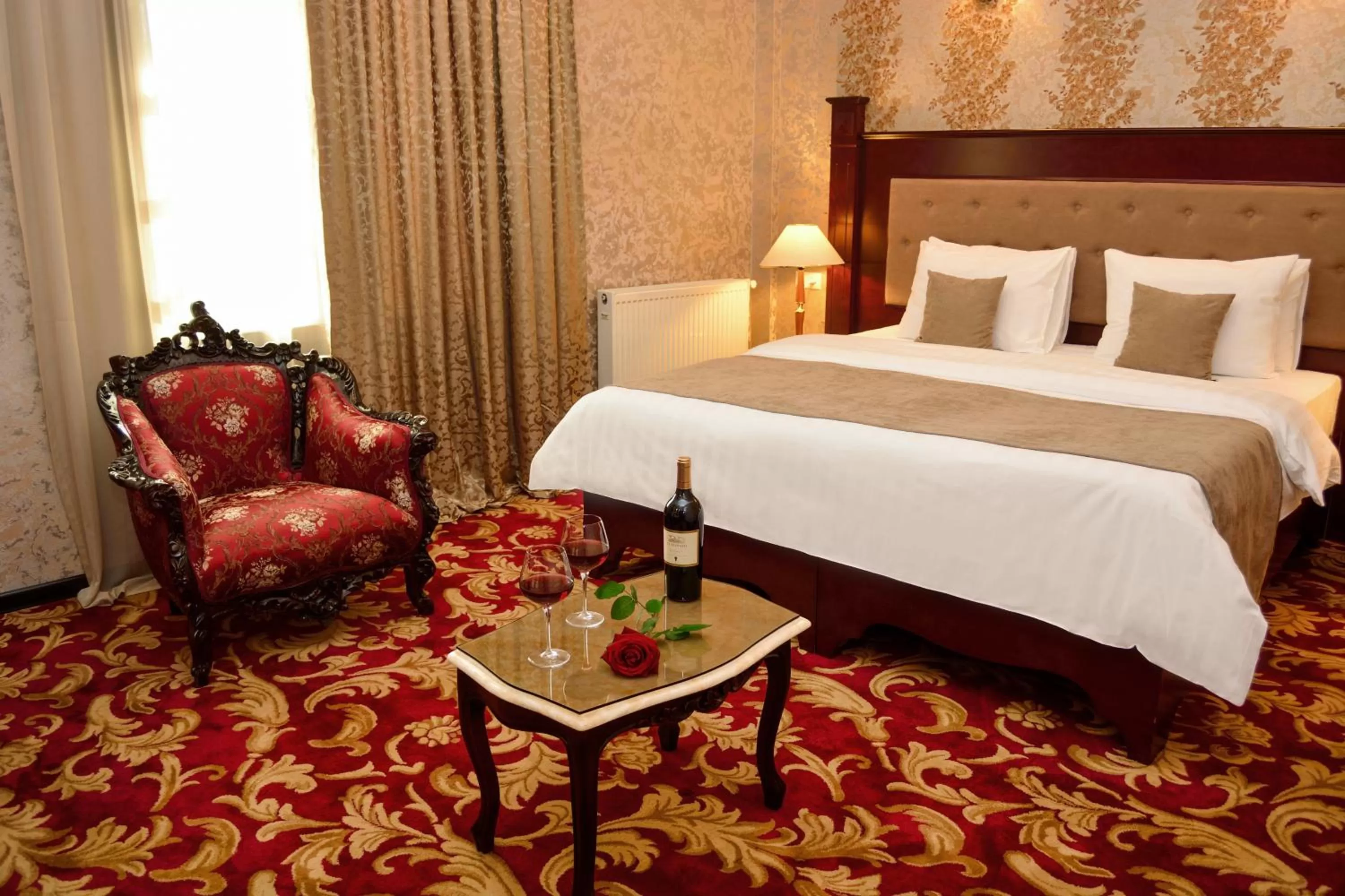 Photo of the whole room, Bed in River Side Hotel Tbilisi