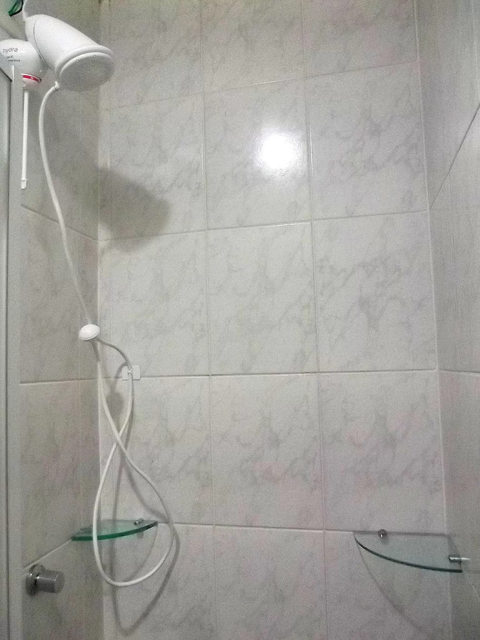 Shower in Dom Pedrito Apart Hotel