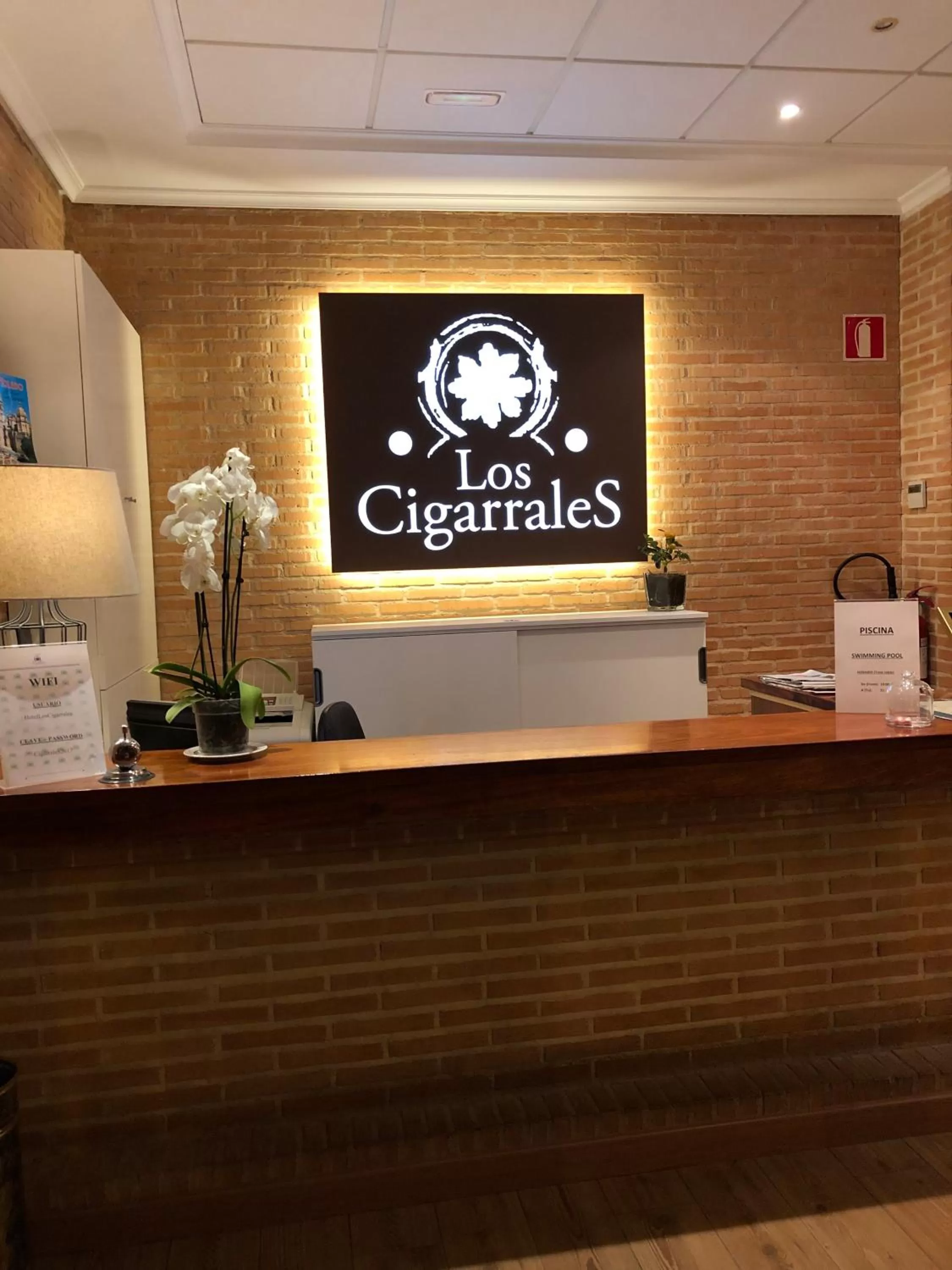 Property logo or sign in Hotel Los Cigarrales