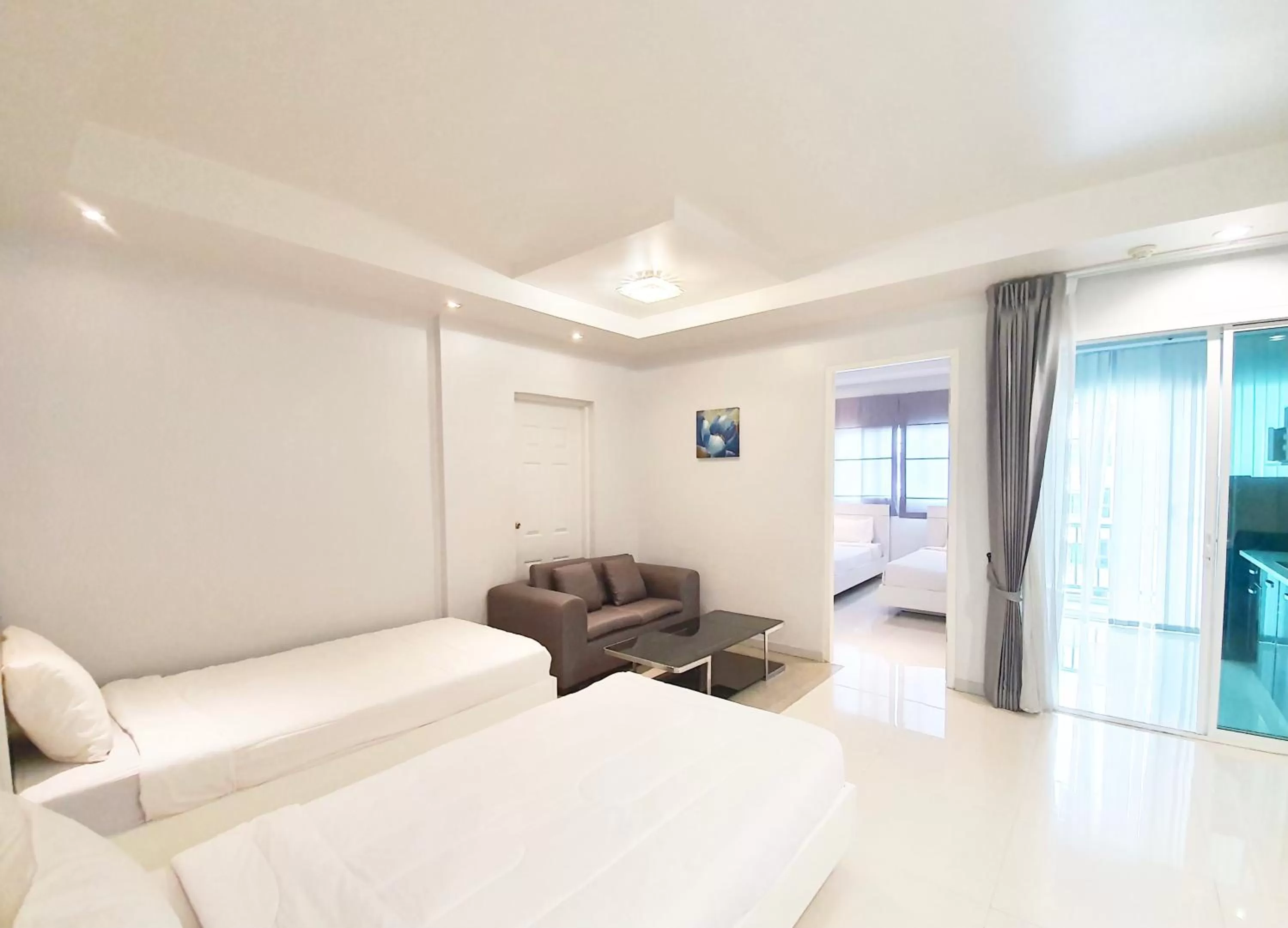 Bedroom, Bed in The Sriracha Residence