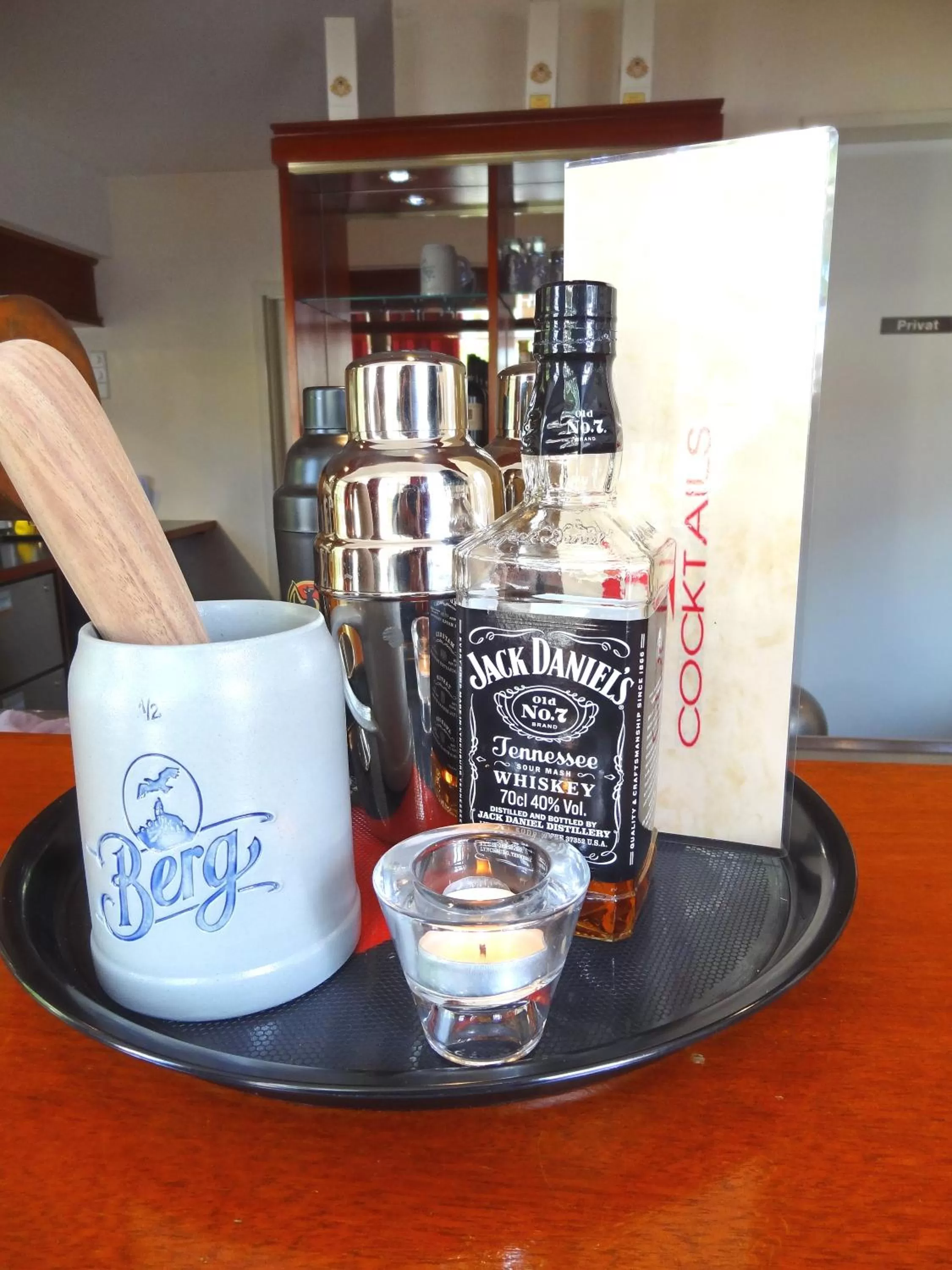 Alcoholic drinks in Hotel Garni Arcis