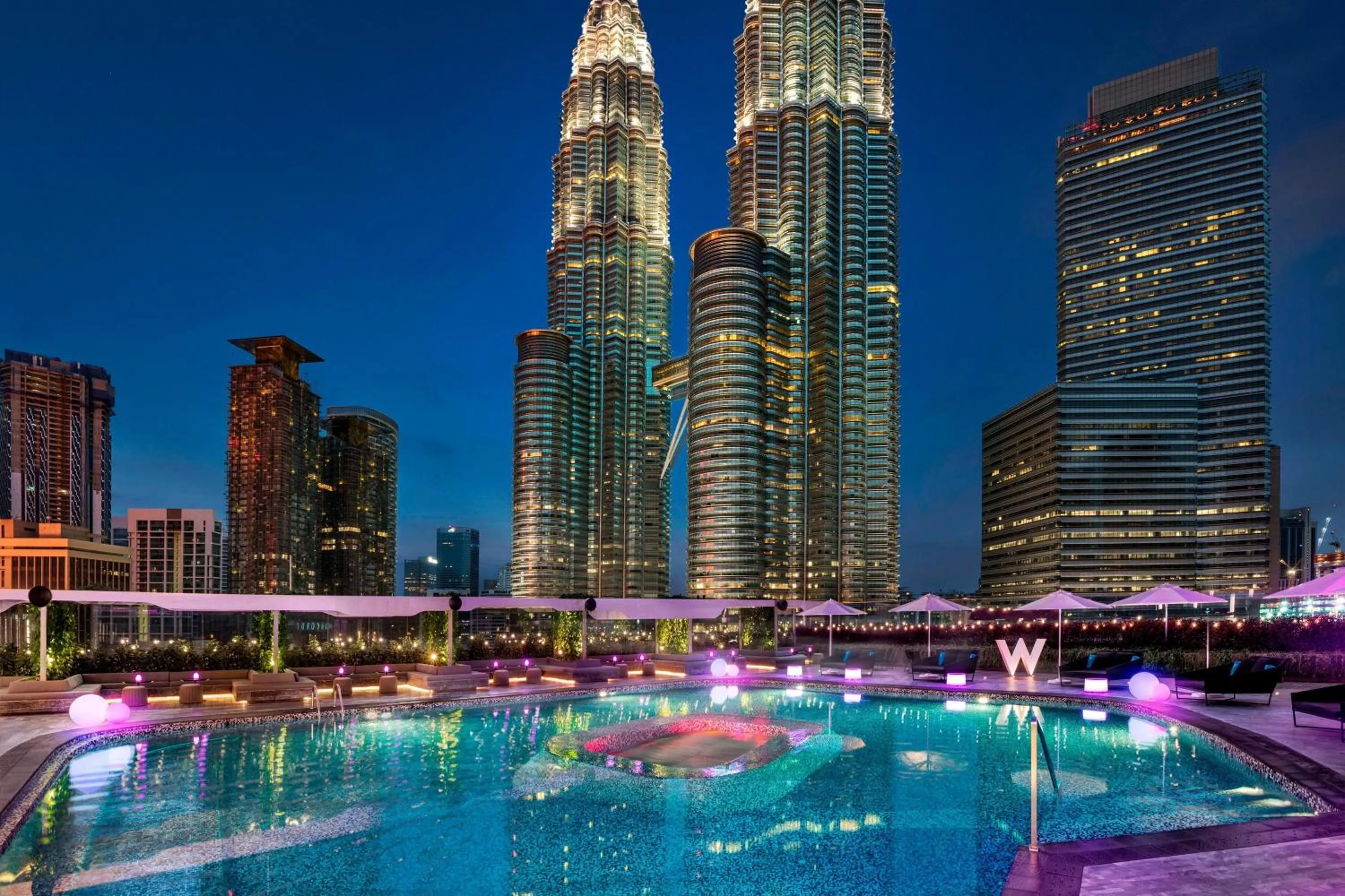 Swimming pool in W Kuala Lumpur