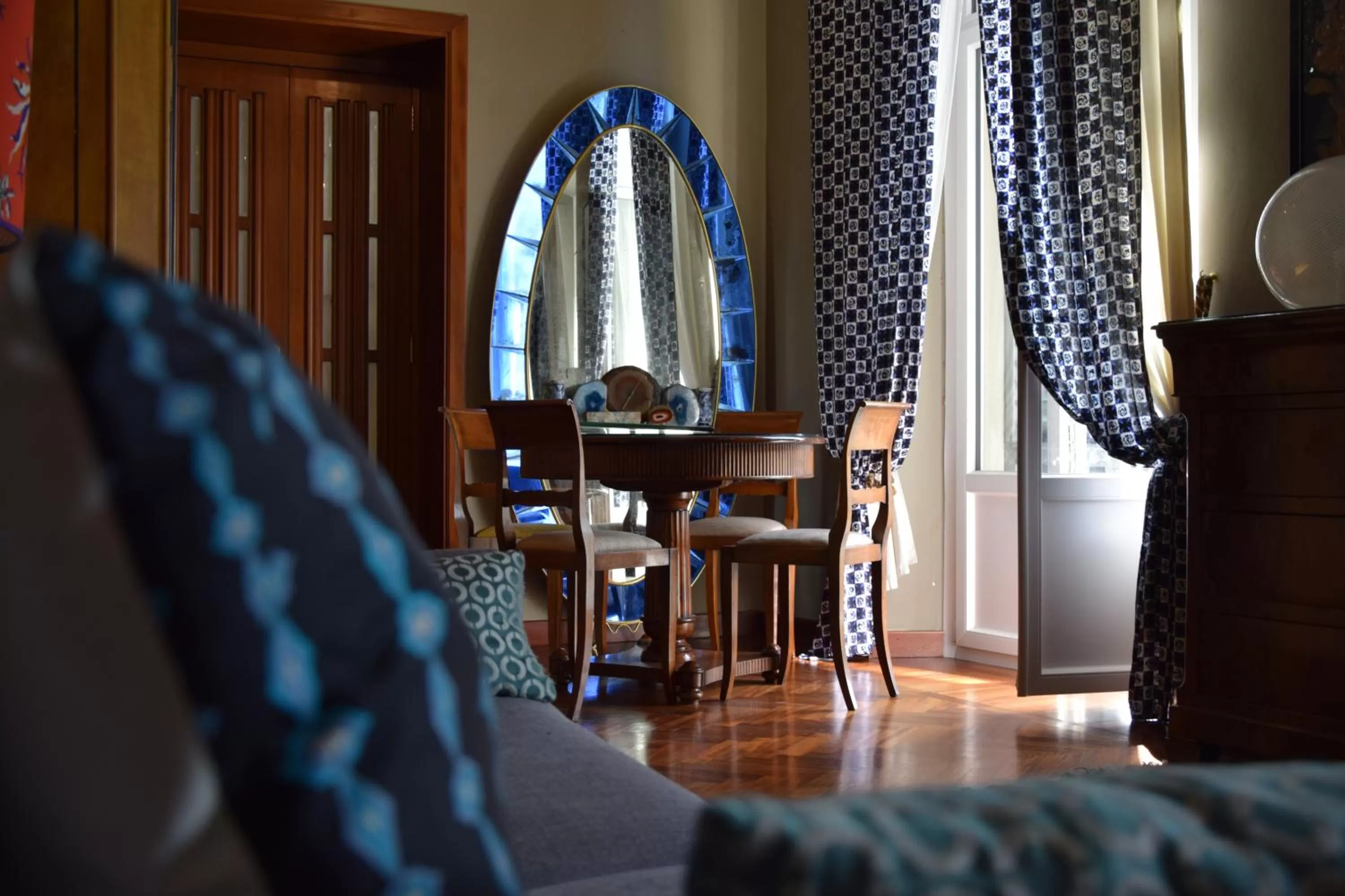 Living room in Residenza Vespucci