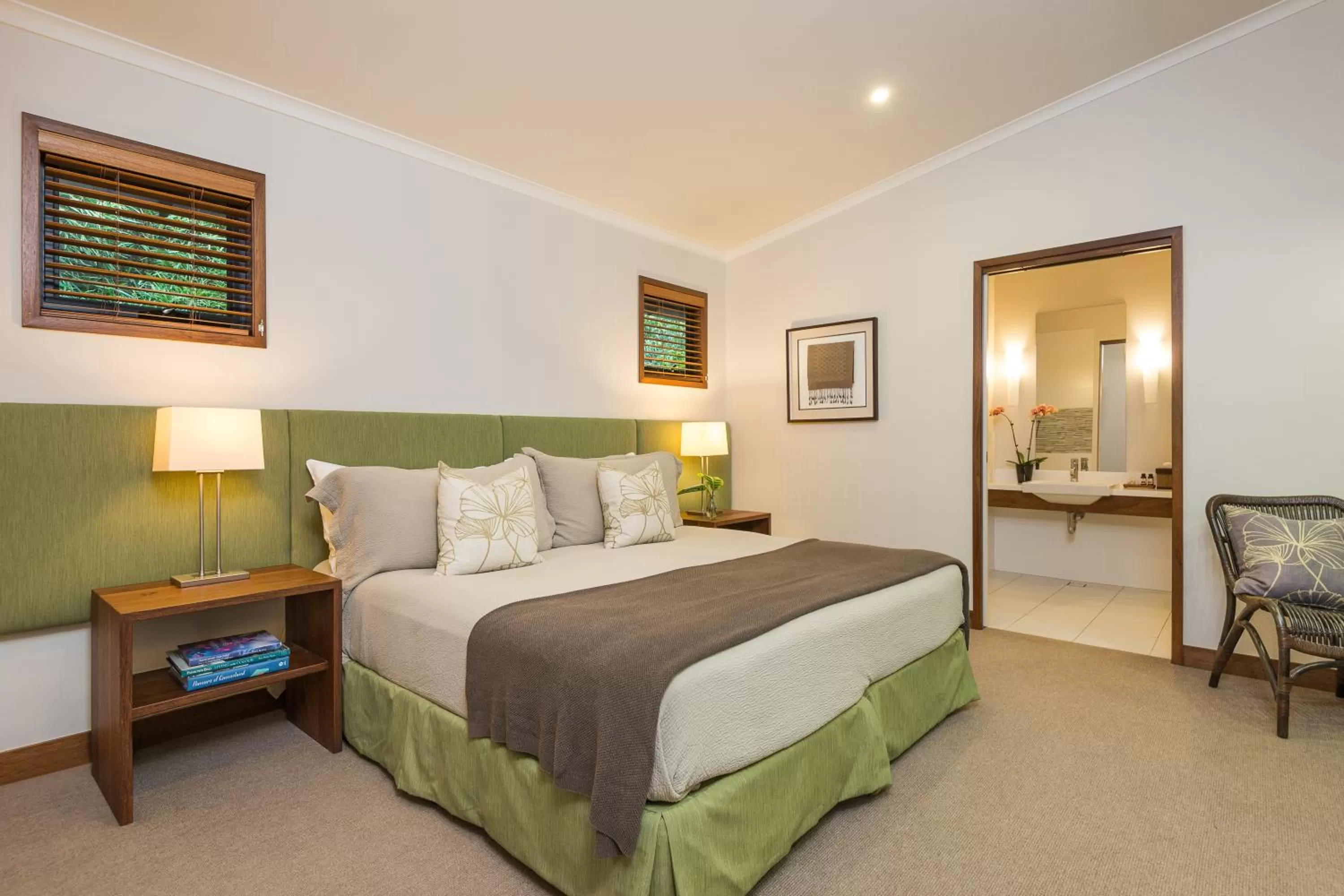 Bed in Spicers Tamarind Retreat