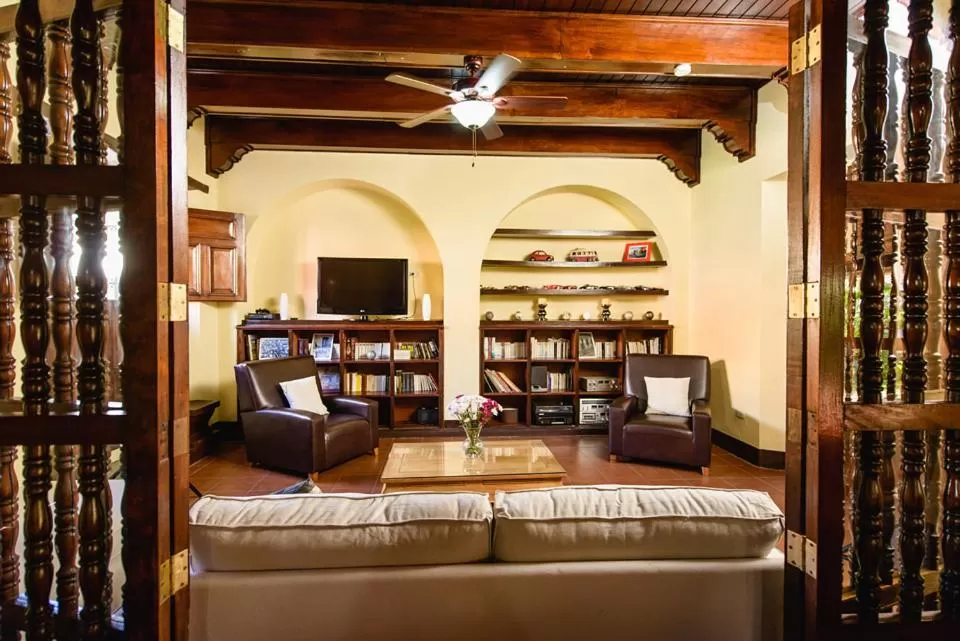 Living room in Hotel Flor De Sarta