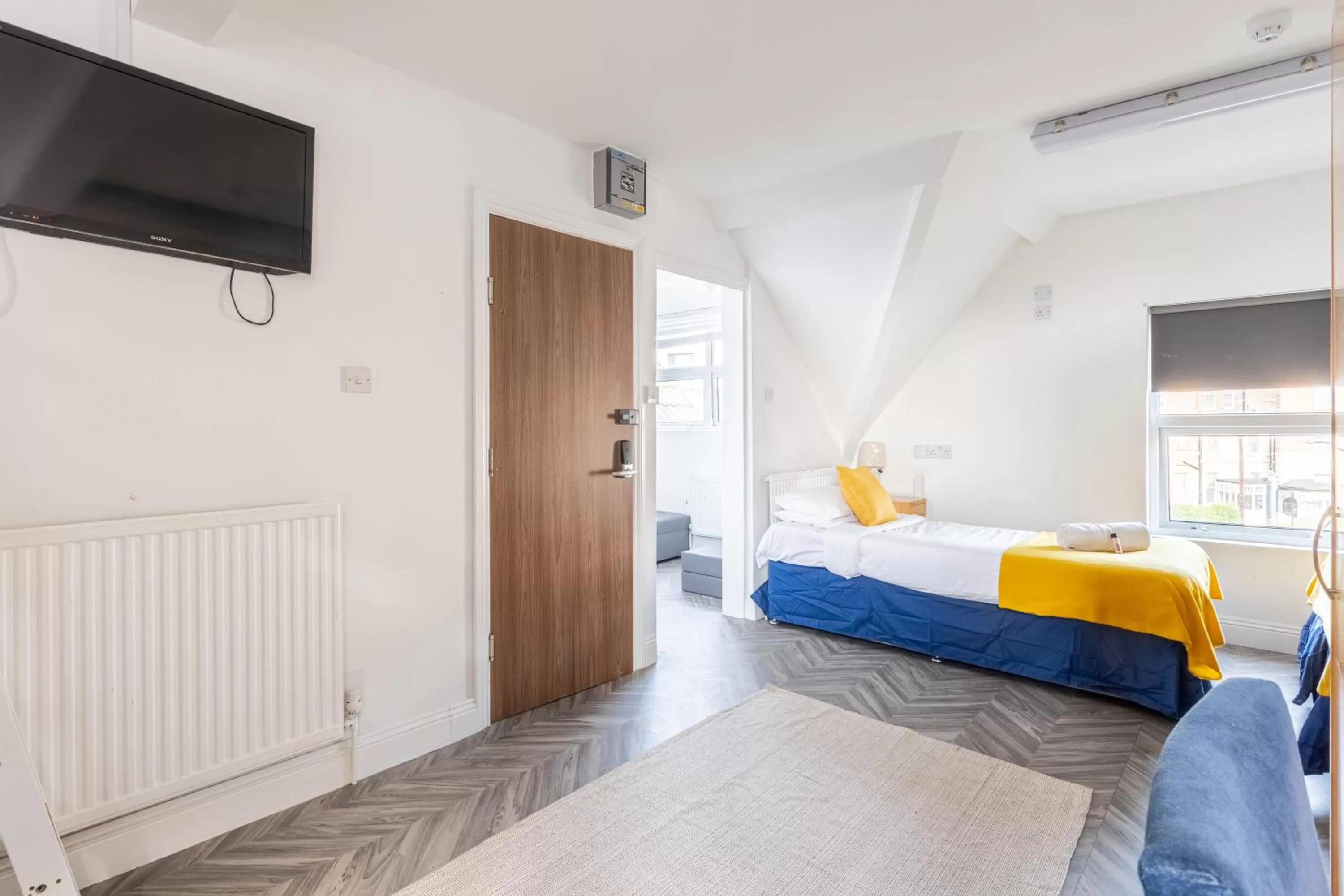 Bed in Brooklands Lodge