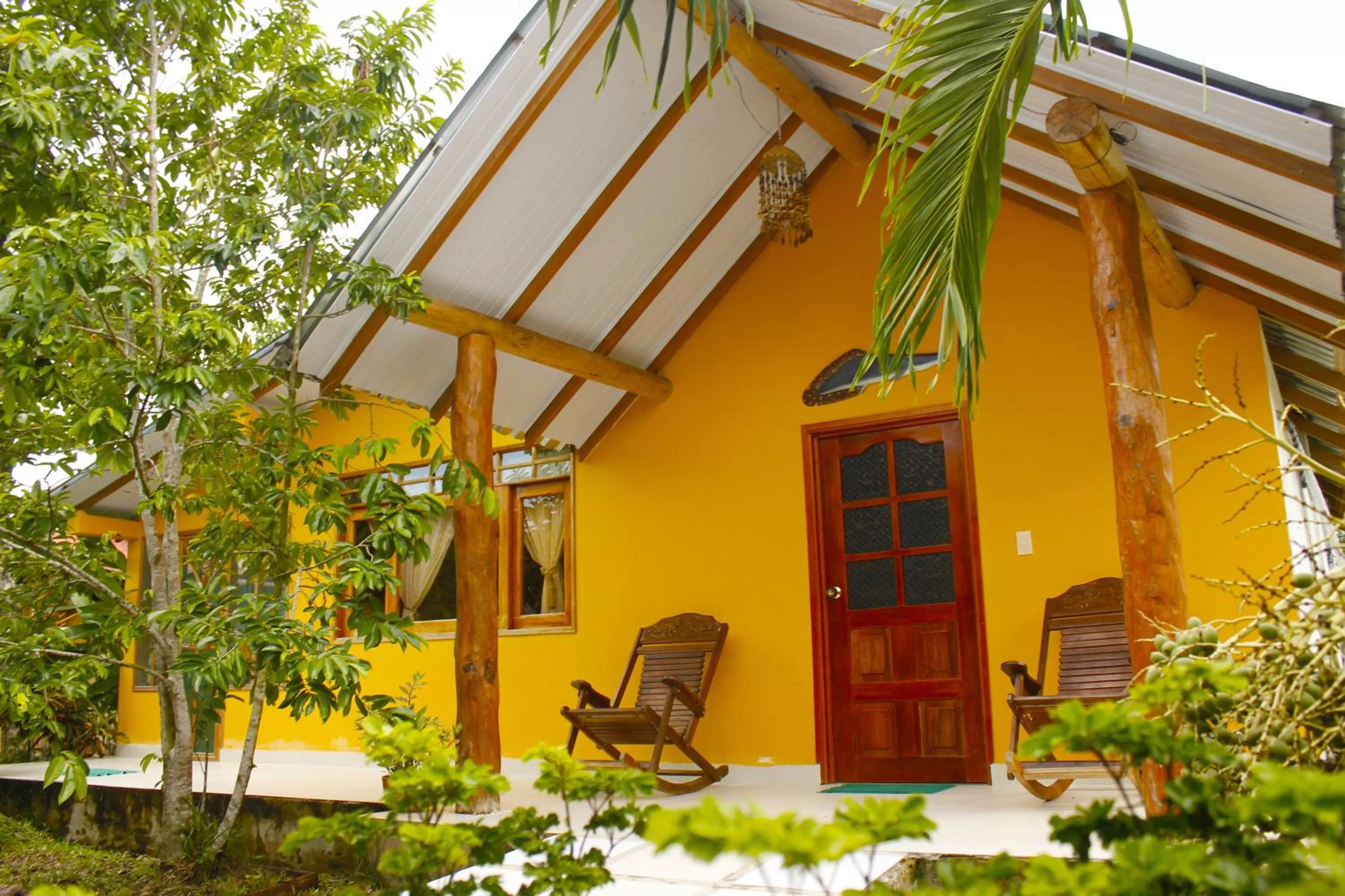 Patio in Cabañas Yakuruna